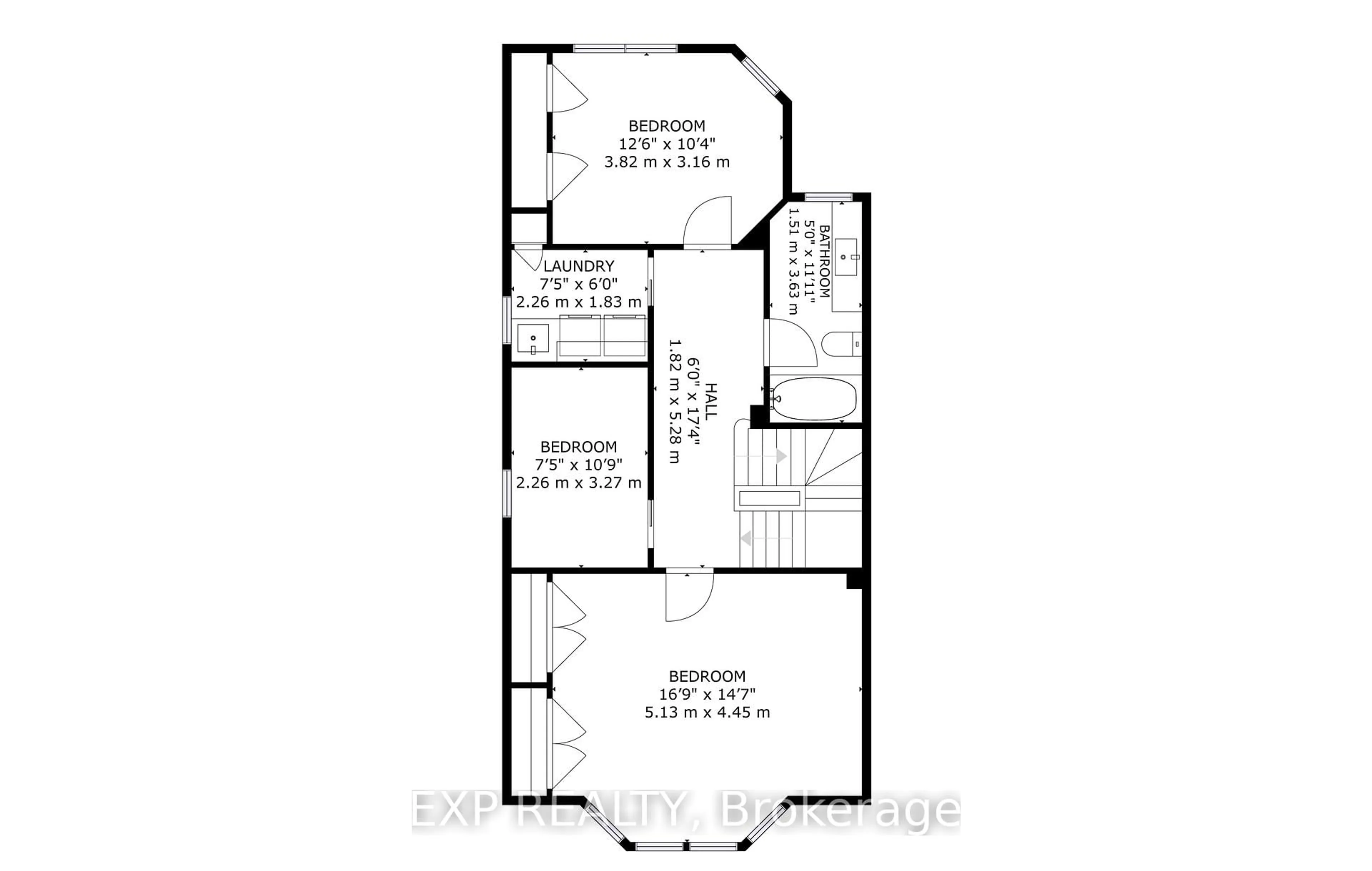 Floor plan for 35 Luxton Ave, Aurora Ontario L4G 7J8