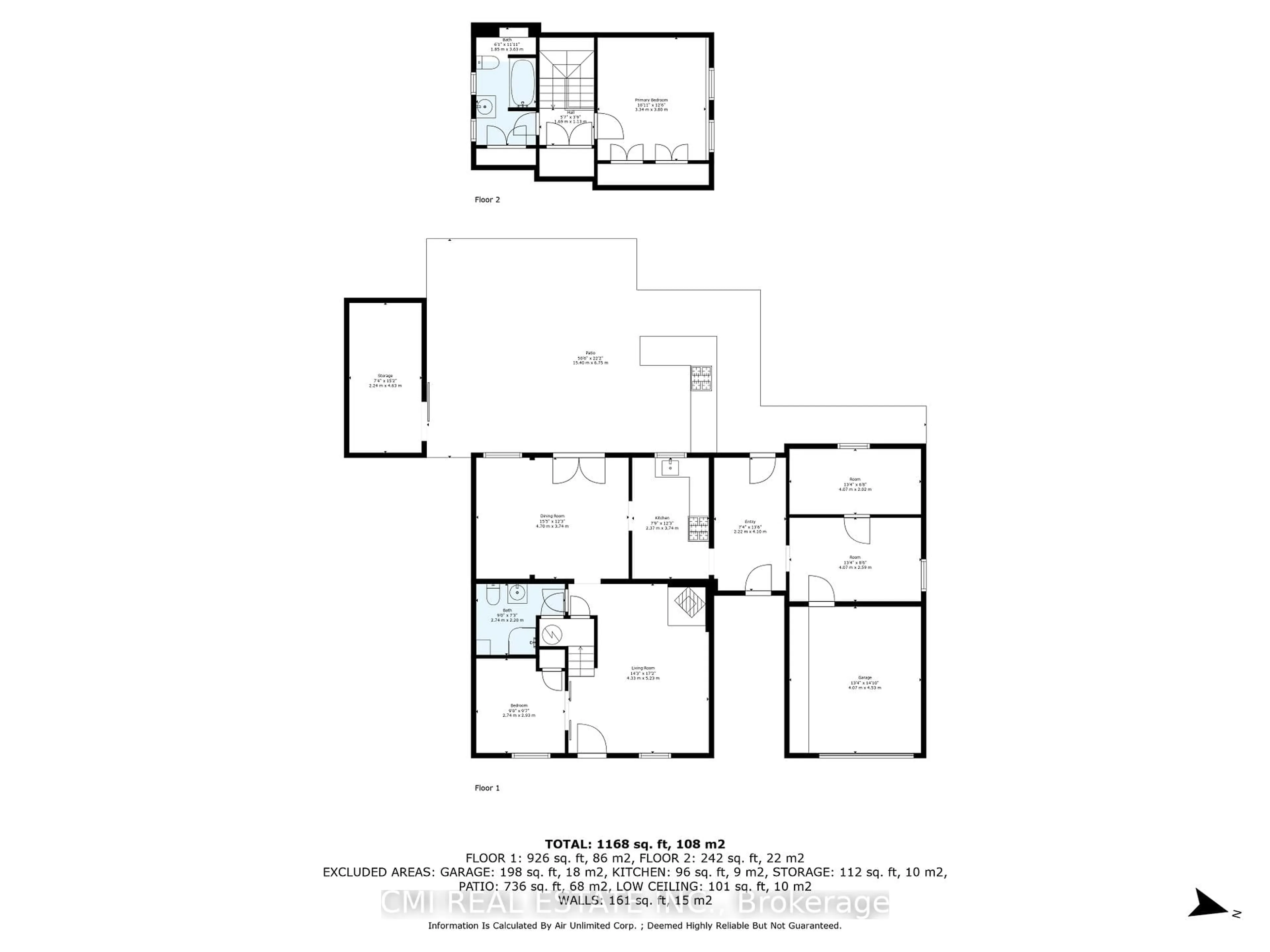 Floor plan for 532 James St, Brock Ontario L0K 1A0