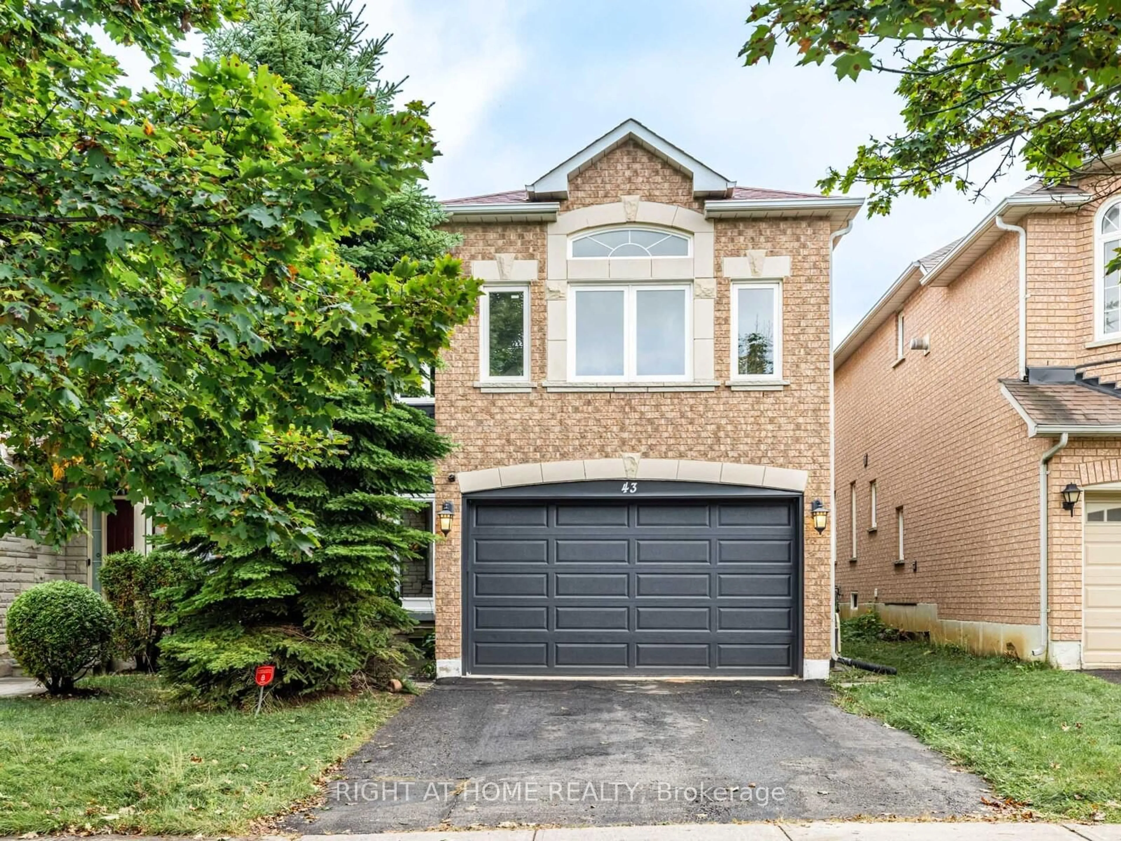 Home with brick exterior material, street for 43 farmstead Rd, Richmond Hill Ontario L4S 1W3