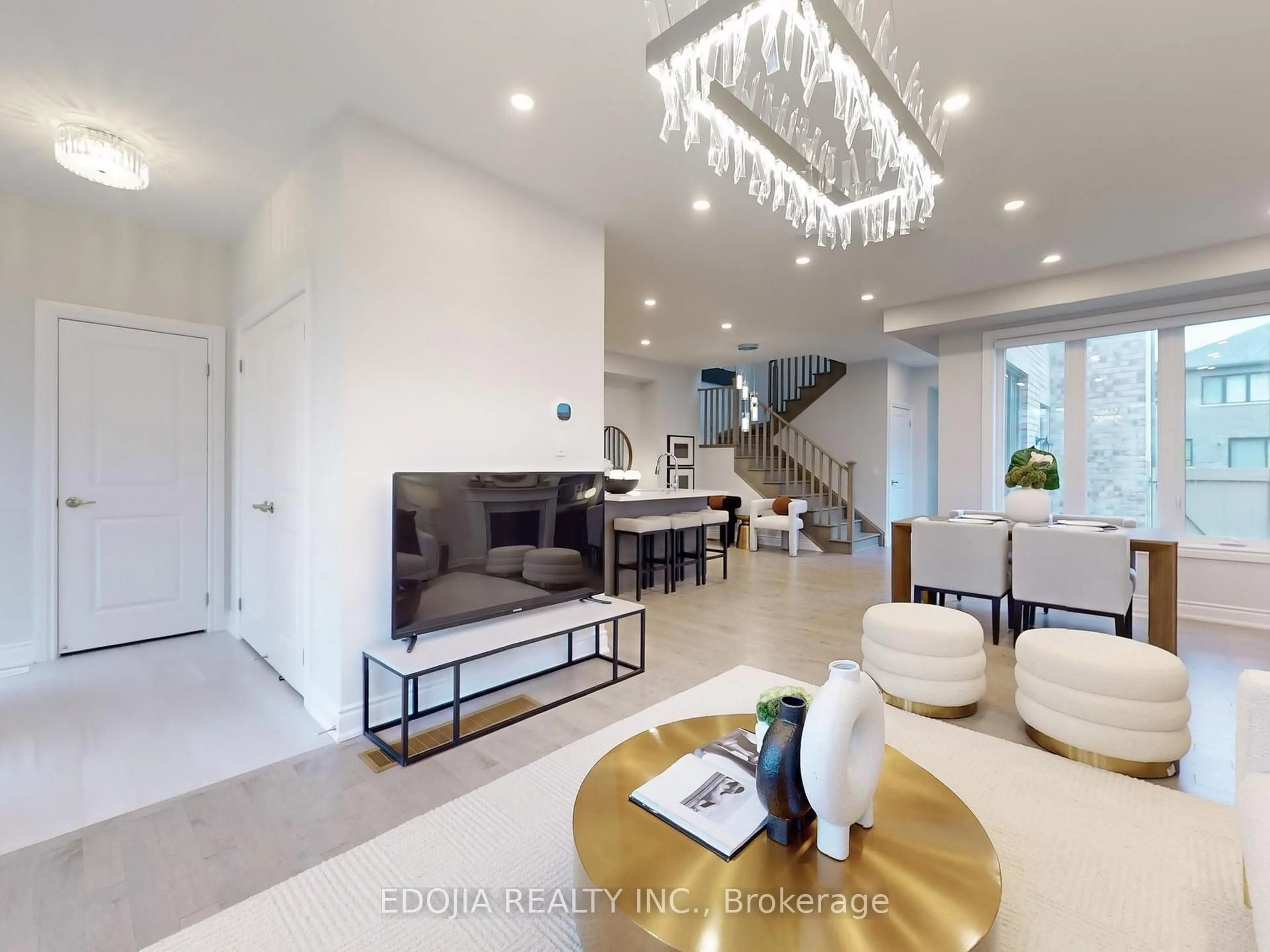 Living room with furniture, unknown for 10 Pevensey Lane, Markham Ontario L6C 3J2