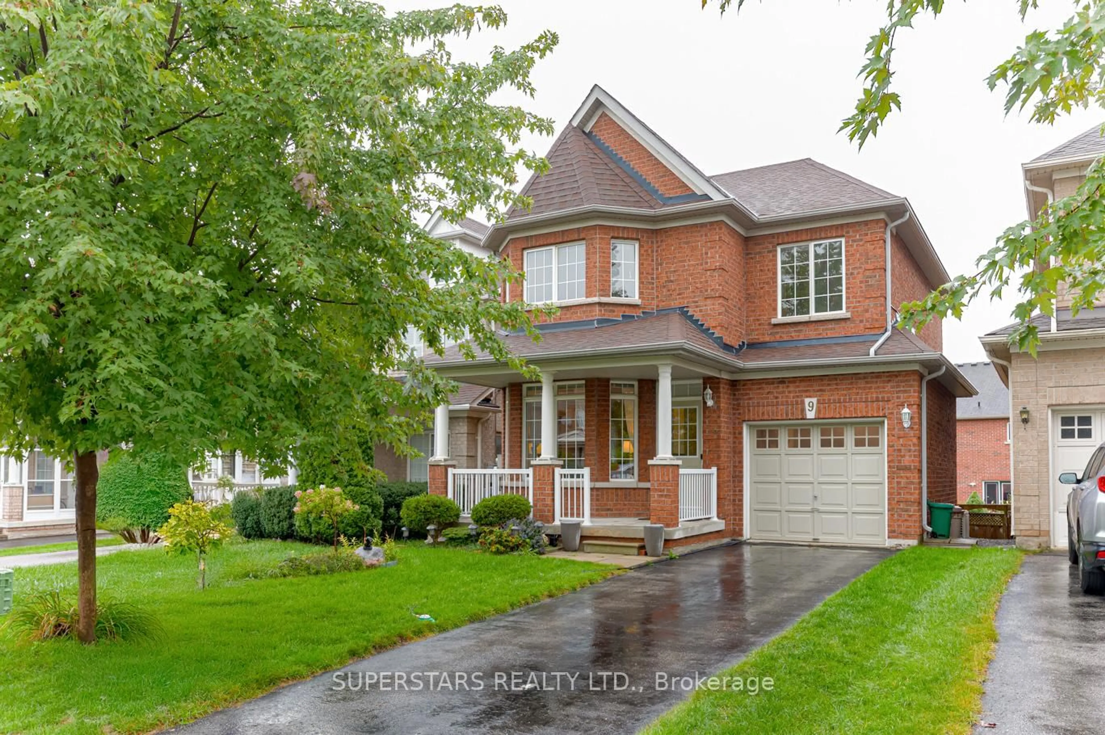 Home with brick exterior material, street for 9 Weatherill Rd, Markham Ontario L6C 2N7