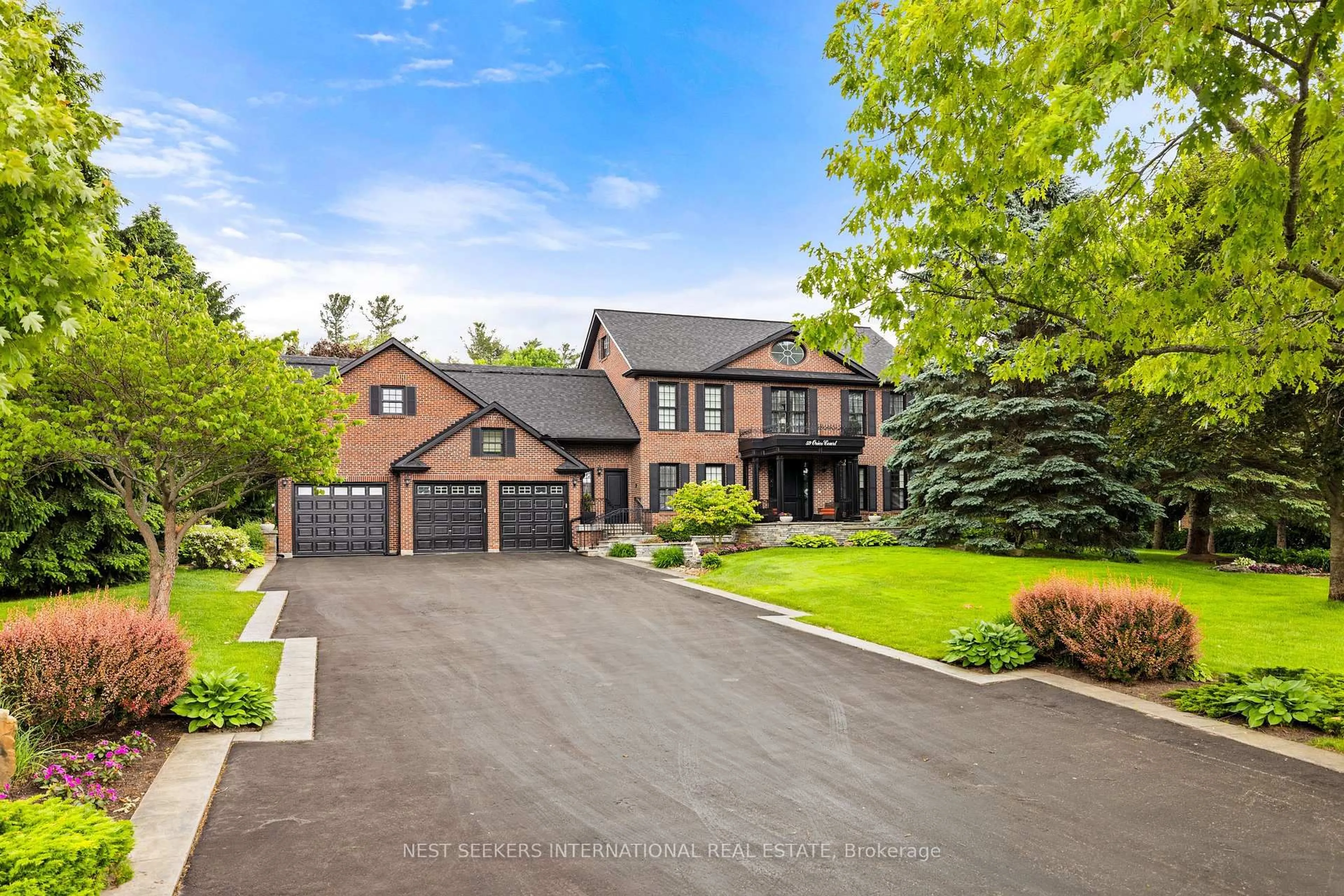 Home with brick exterior material, street for 59 Orico Crt, Vaughan Ontario L0J 1C0