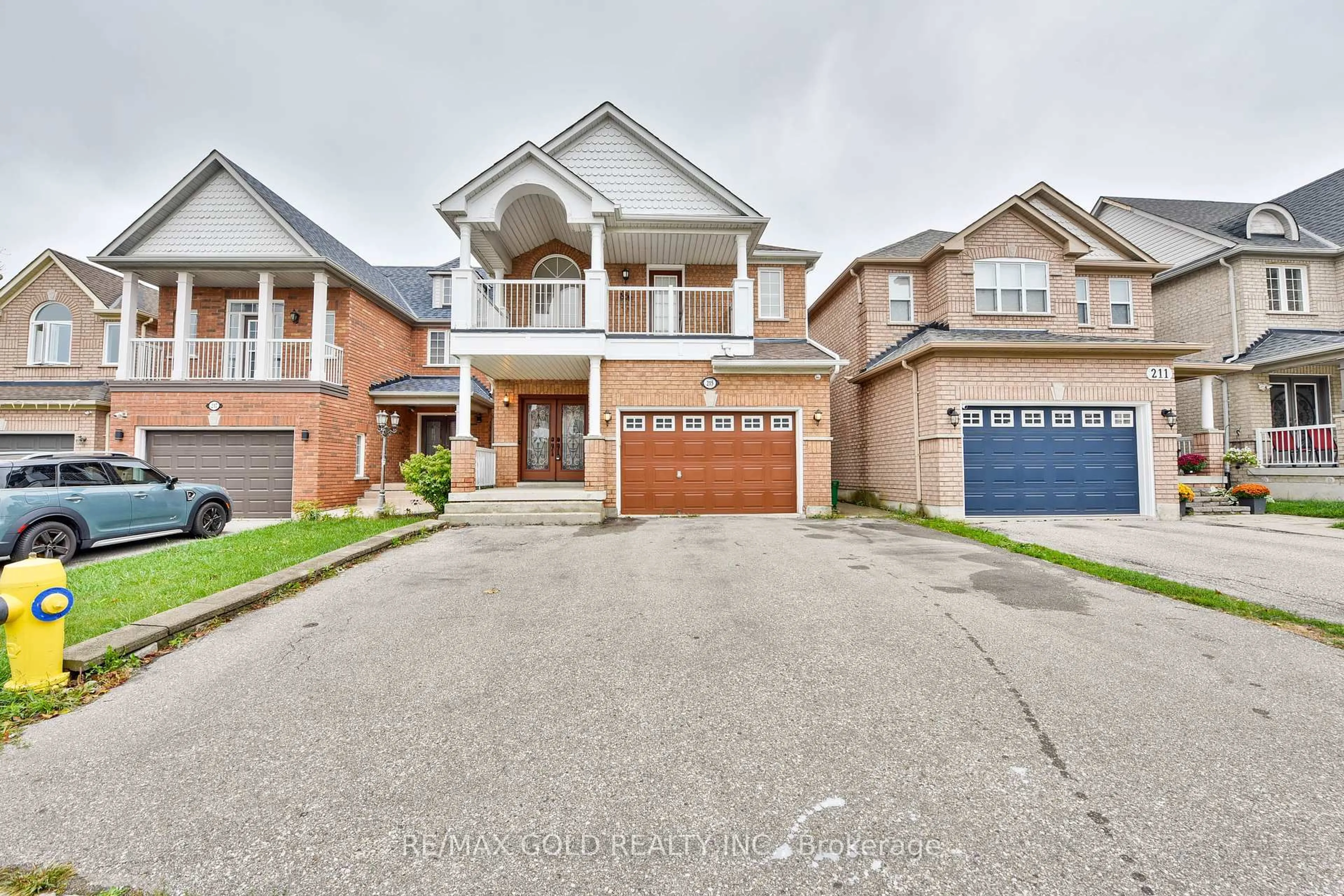 Home with brick exterior material, street for 215 Bachman Dr, Vaughan Ontario L6A 3V9