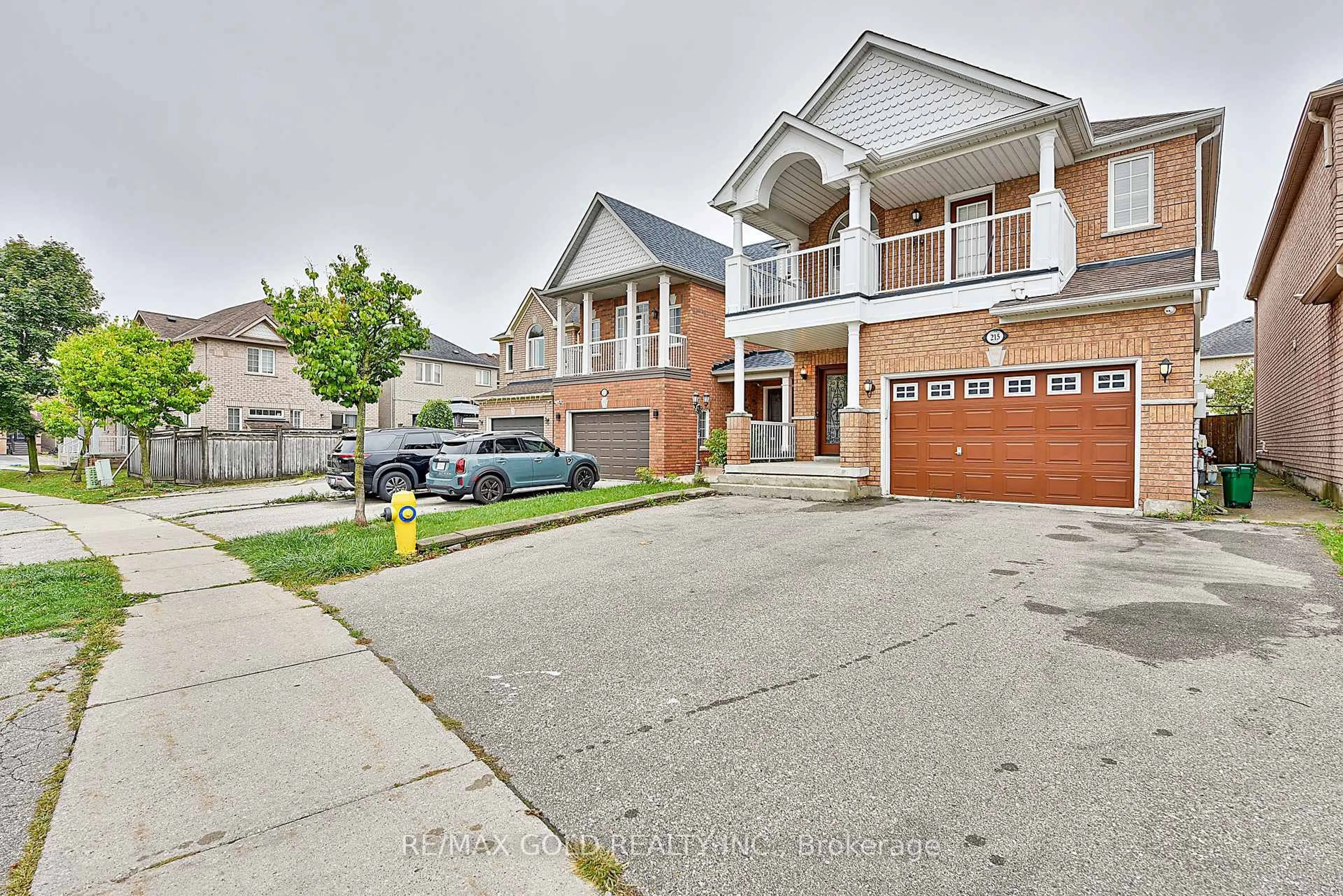 Home with brick exterior material, street for 215 Bachman Dr, Vaughan Ontario L6A 3V9