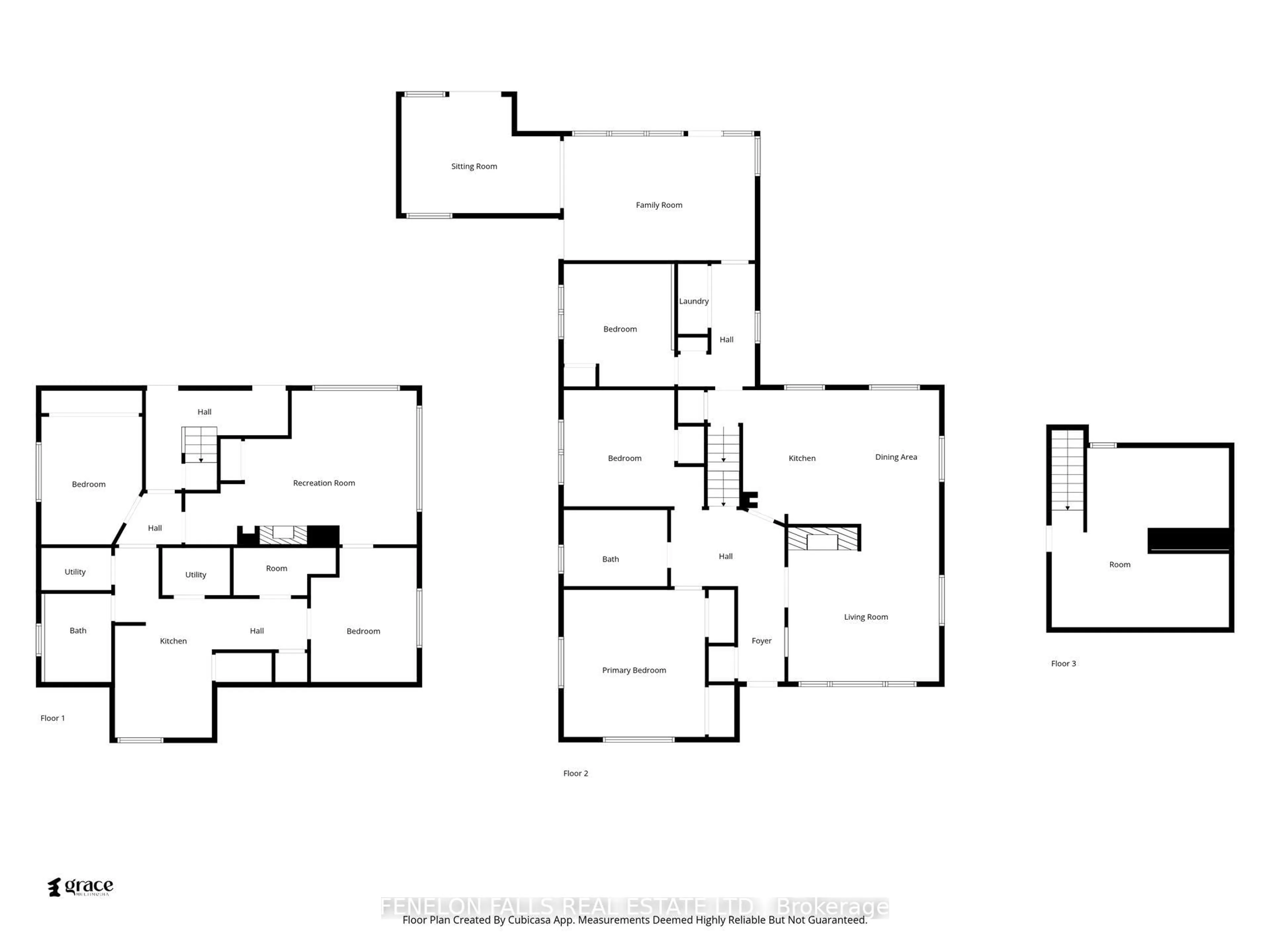 Floor plan for 63 The Queensway N, Georgina Ontario L4P 0L2