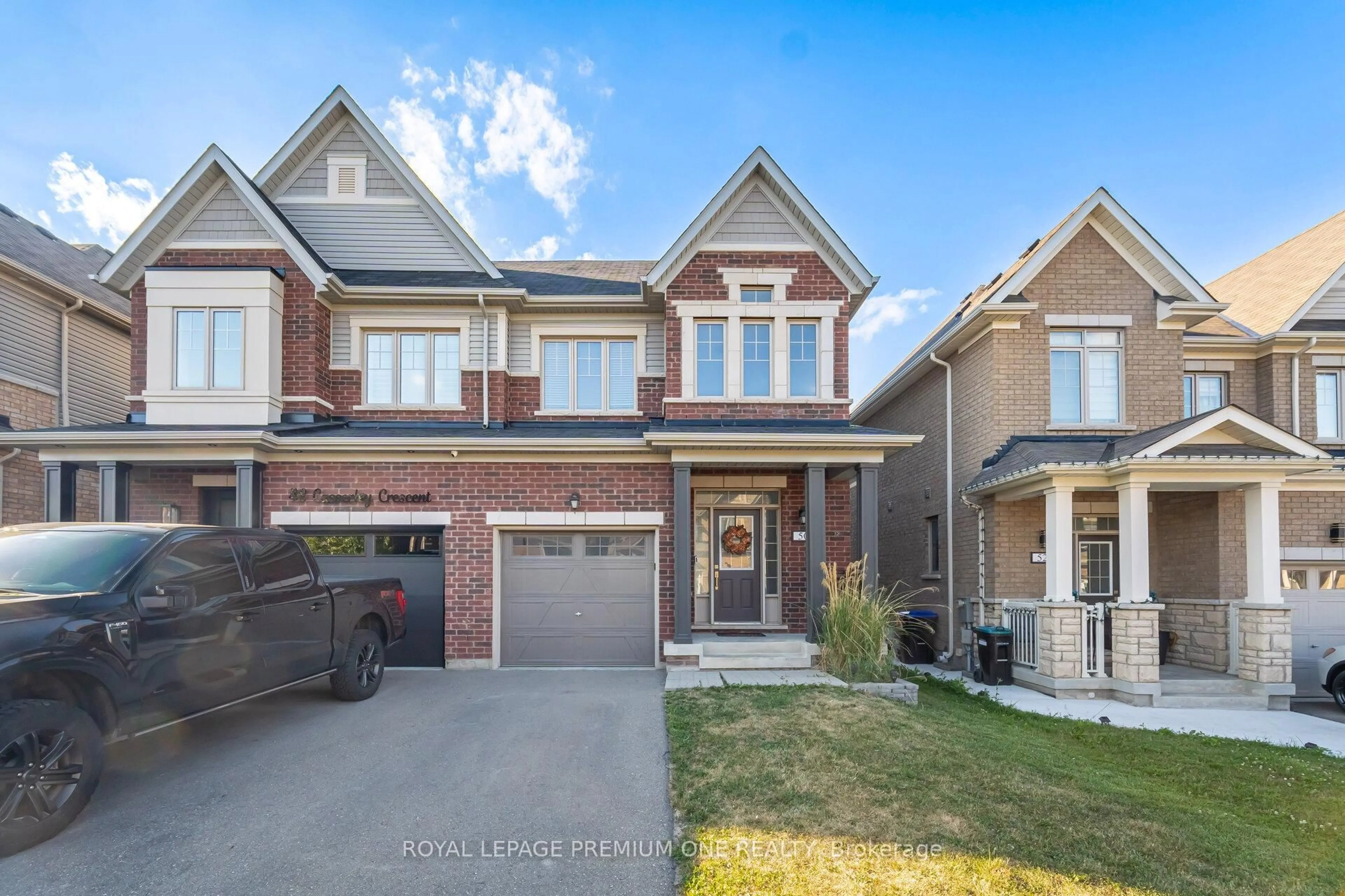 Home with brick exterior material, street for 50 Casserley Cres, New Tecumseth Ontario L0G 1W0