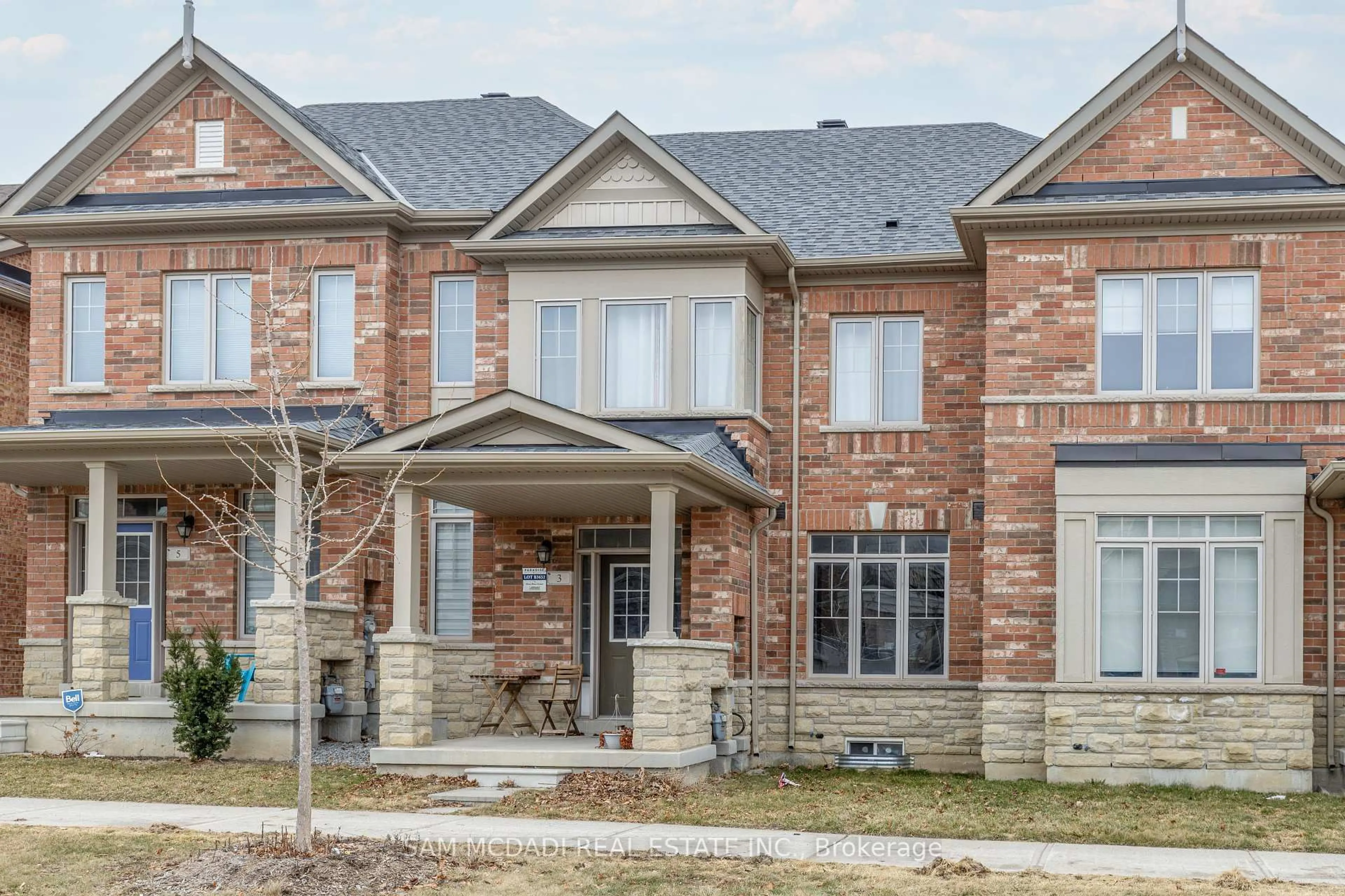Home with brick exterior material, street for 3 Henry Bauer Ave, Markham Ontario L6C 0W8