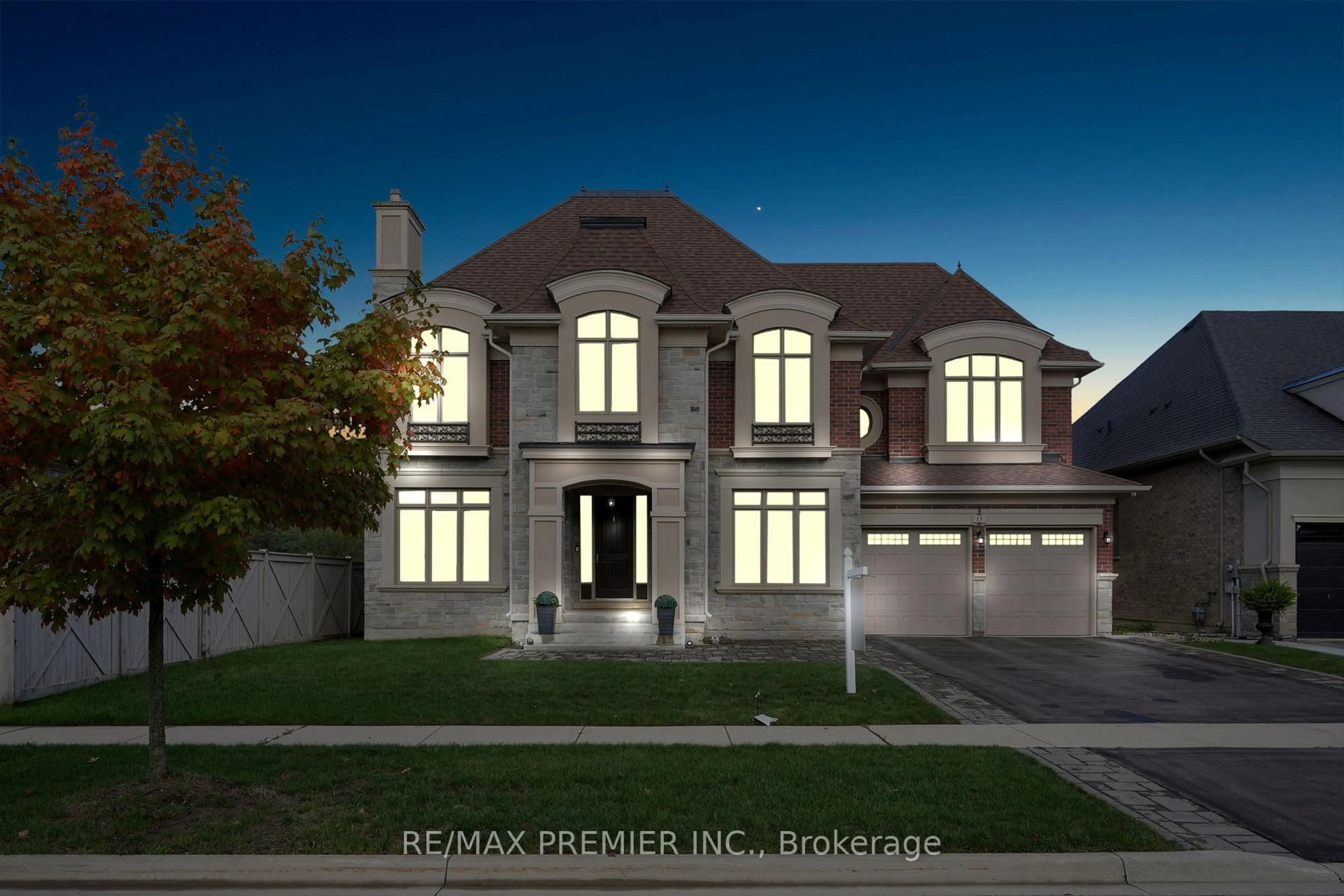 Home with brick exterior material, street for 15 Peter Glass Rd, King Ontario L7B 0M7