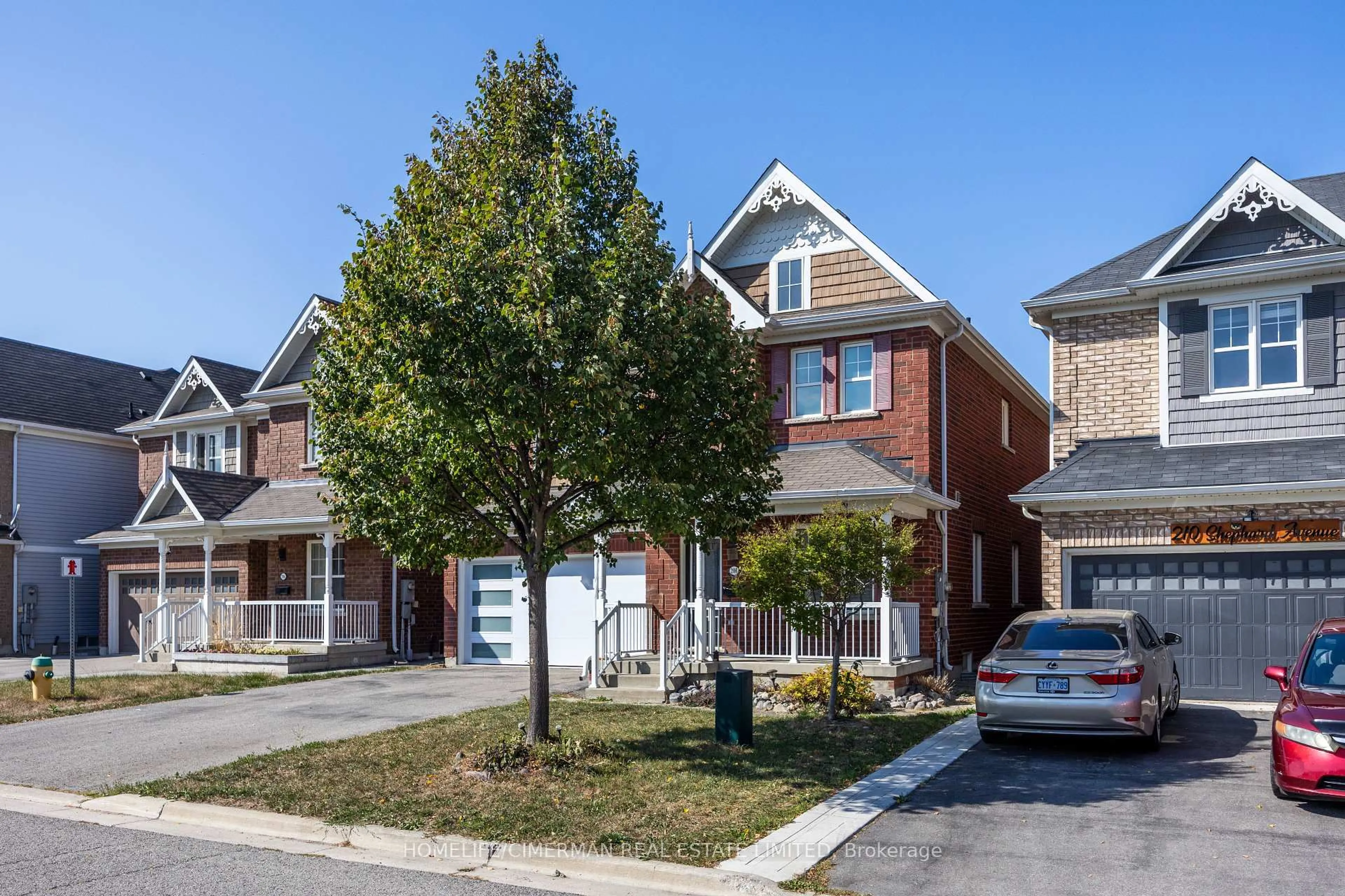 Home with brick exterior material, street for 208 Shephard Ave, New Tecumseth Ontario L9R 0K1