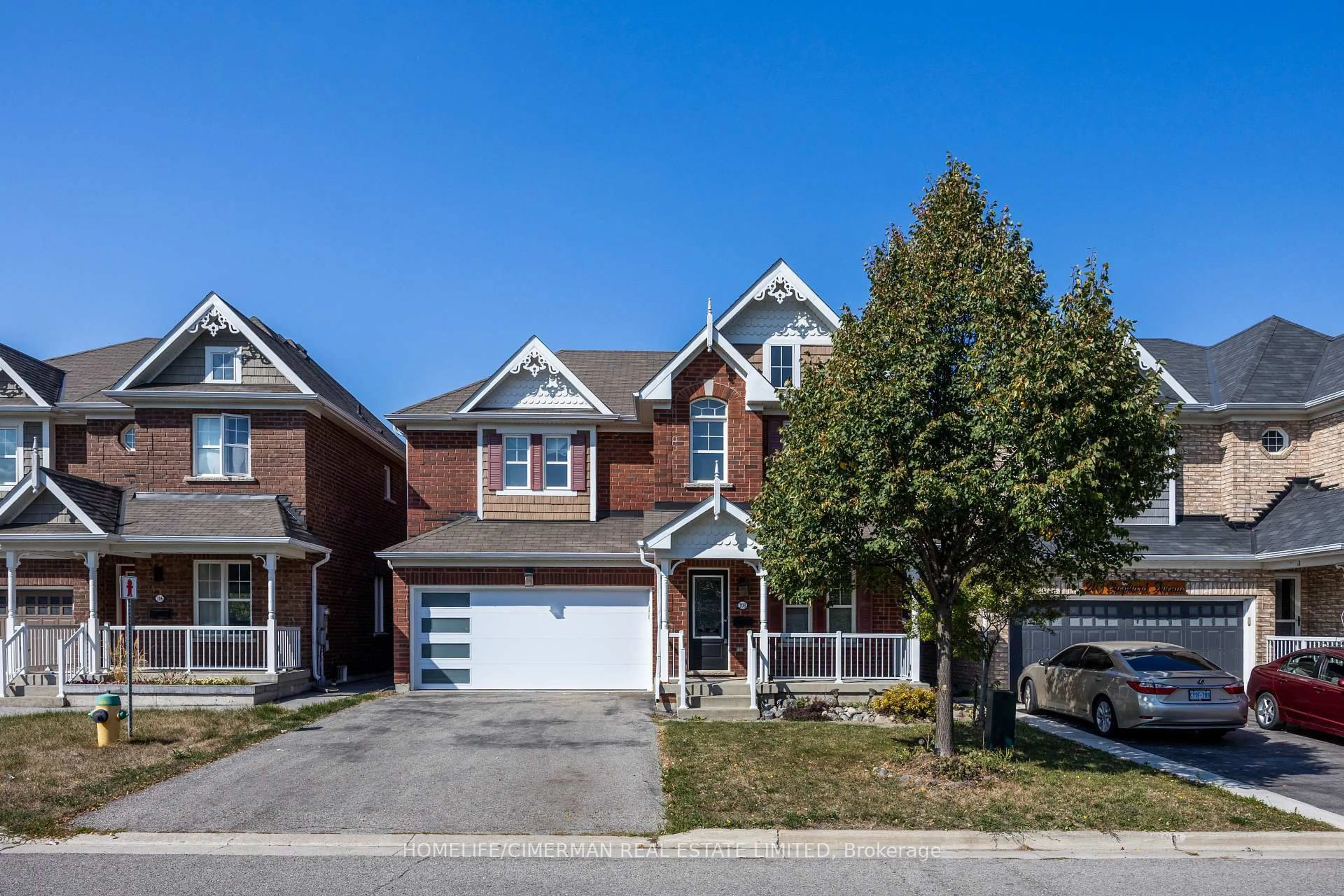 Home with brick exterior material, street for 208 Shephard Ave, New Tecumseth Ontario L9R 0K1