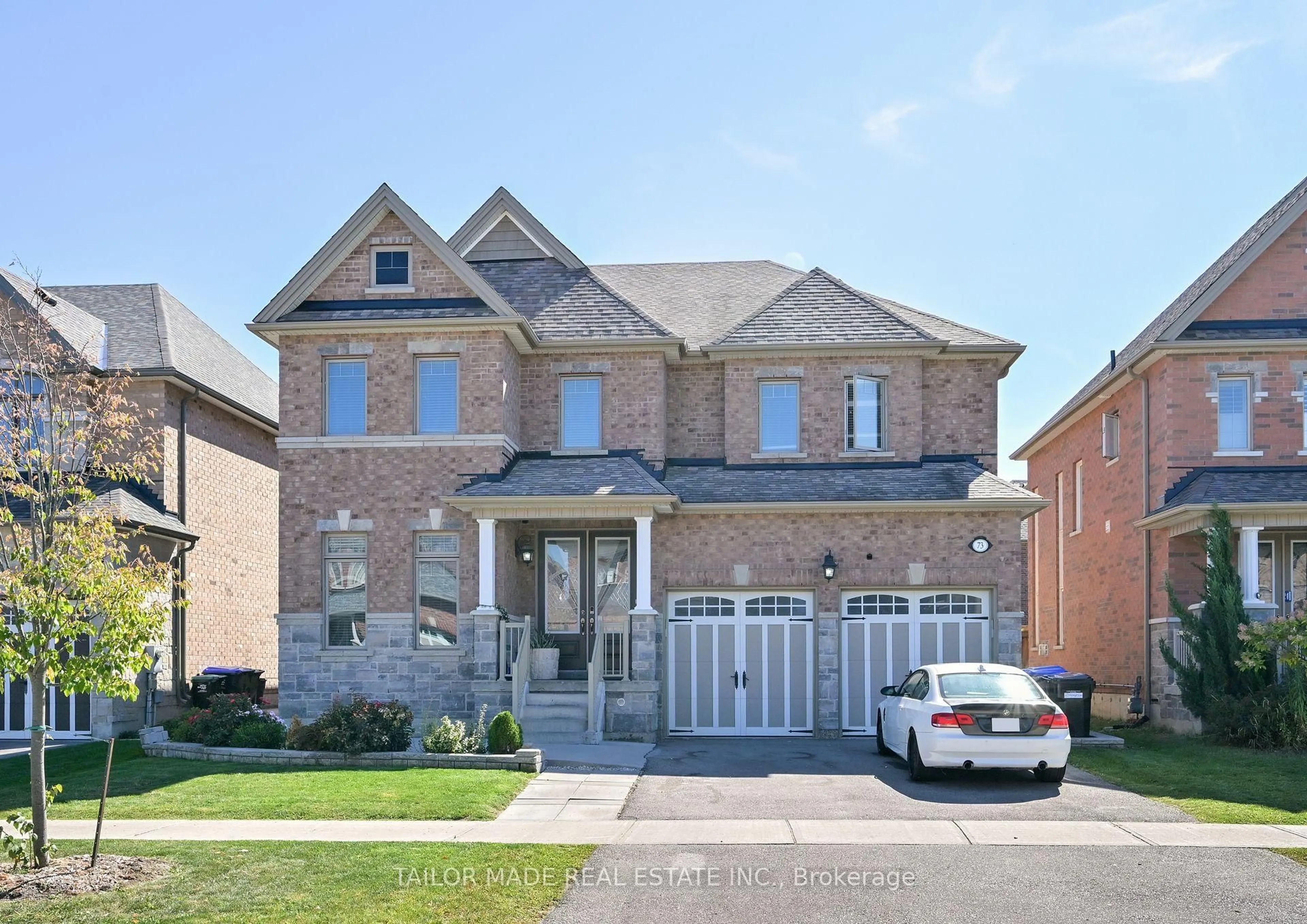 Home with brick exterior material, street for 73 Morrison Ave, New Tecumseth Ontario L9R 0H5