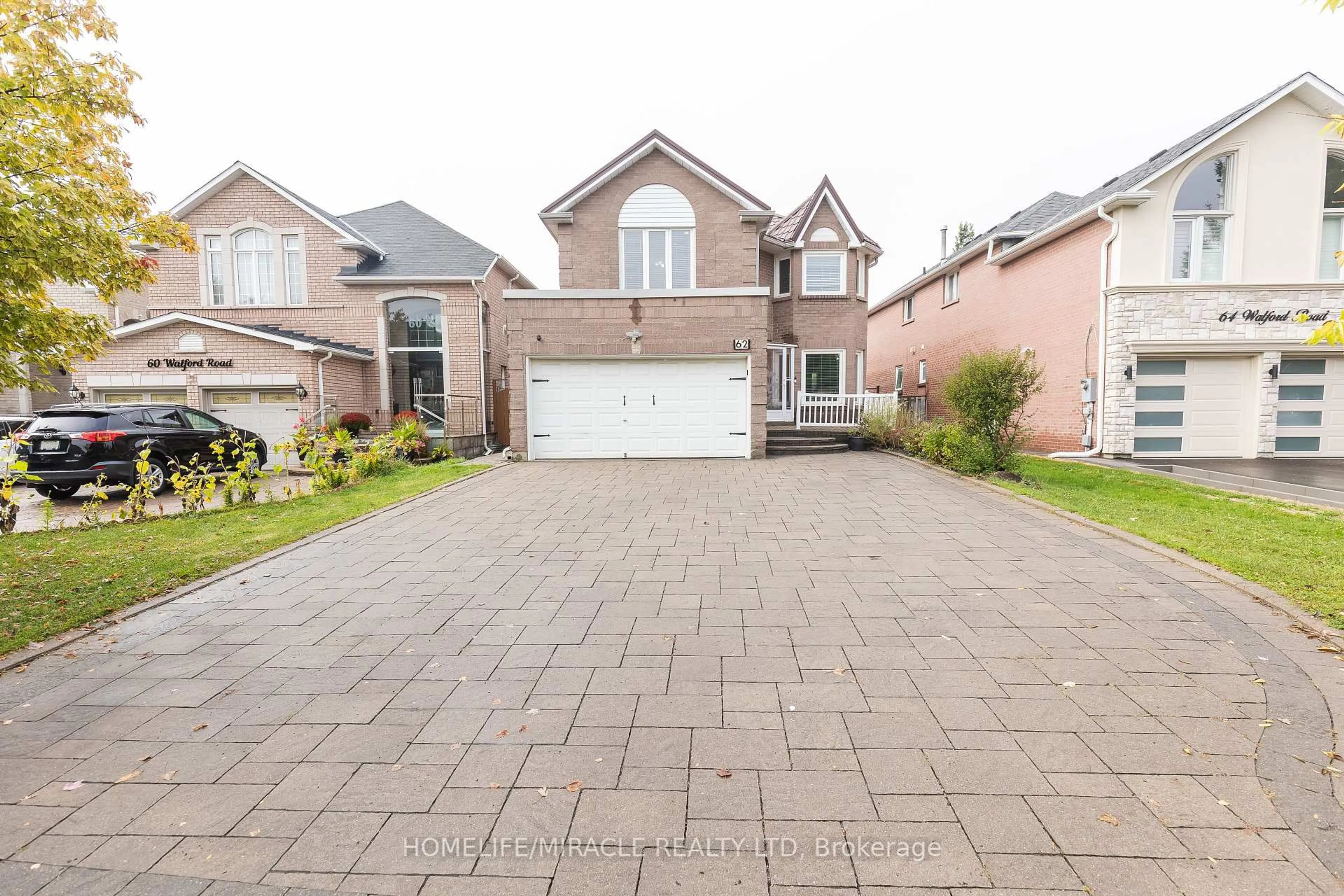 Home with brick exterior material, street for 62 Walford Rd, Markham Ontario L3S 2T1