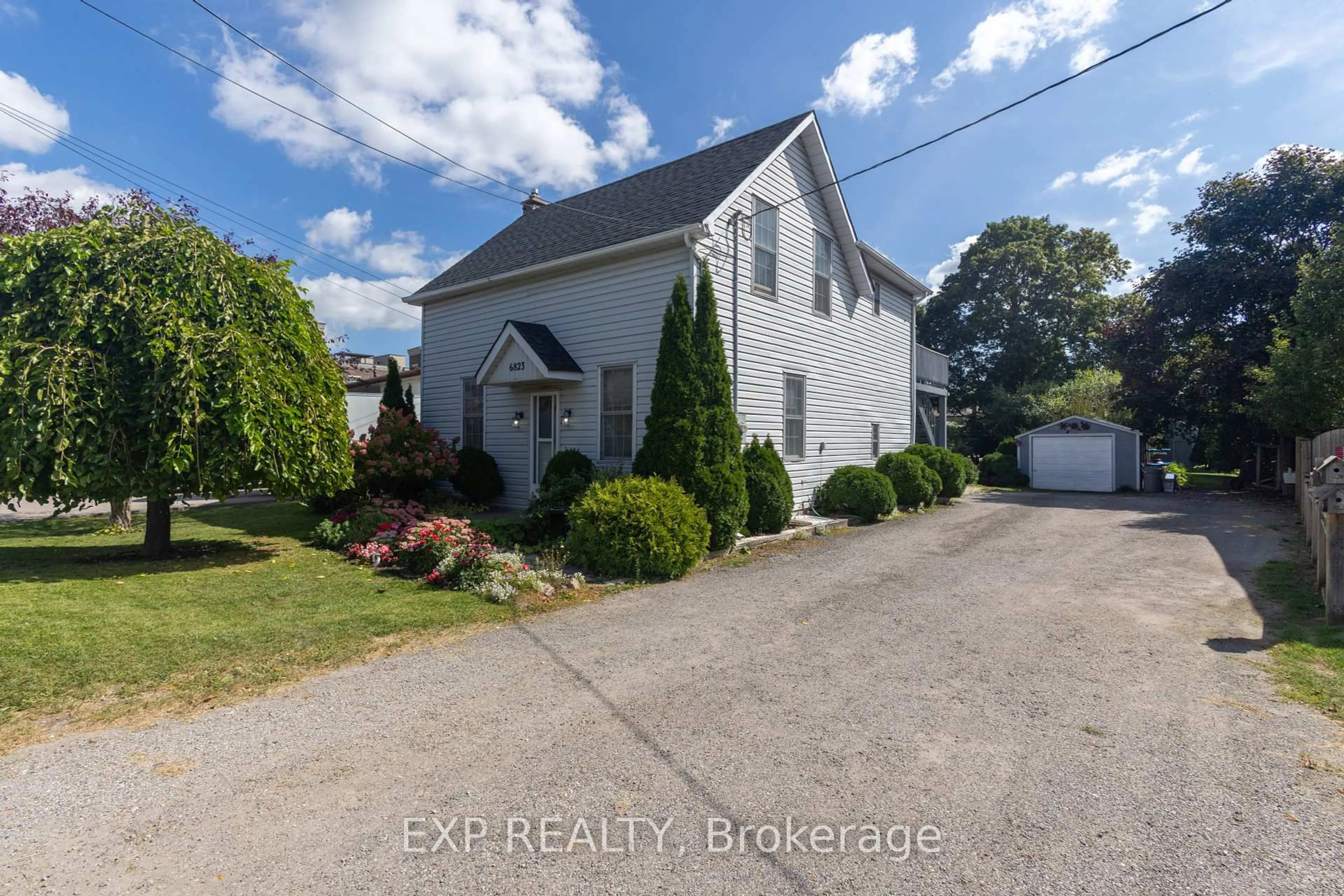 A pic from outside/outdoor area/front of a property/back of a property/a pic from drone, street for 6823 Main St, Whitchurch-Stouffville Ontario L4A 7G4