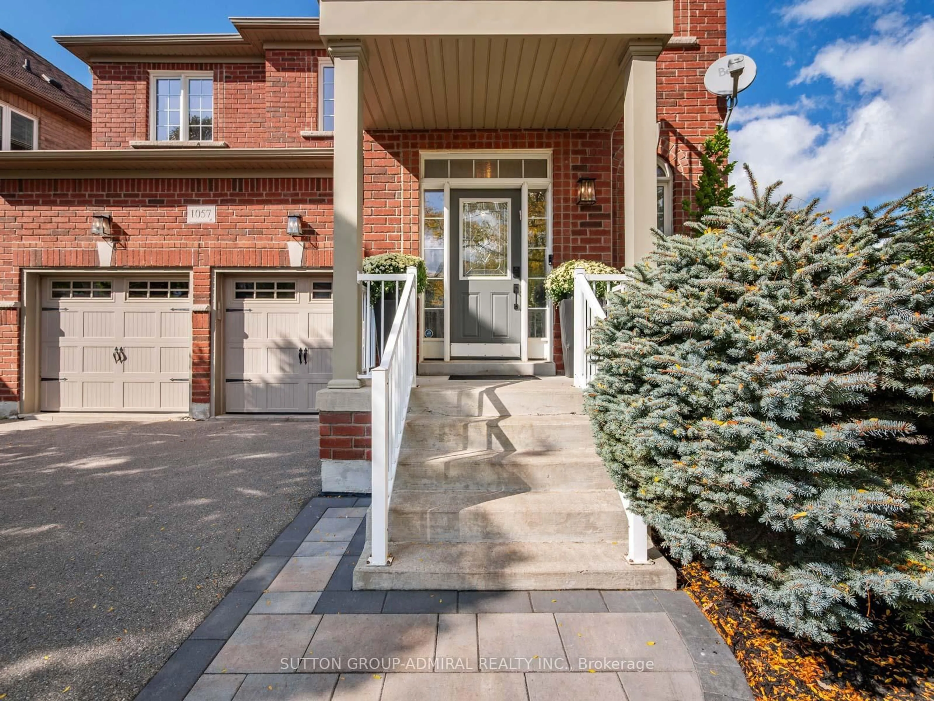 Home with brick exterior material, street for 1057 Warby Tr, Newmarket Ontario L3X 3H6