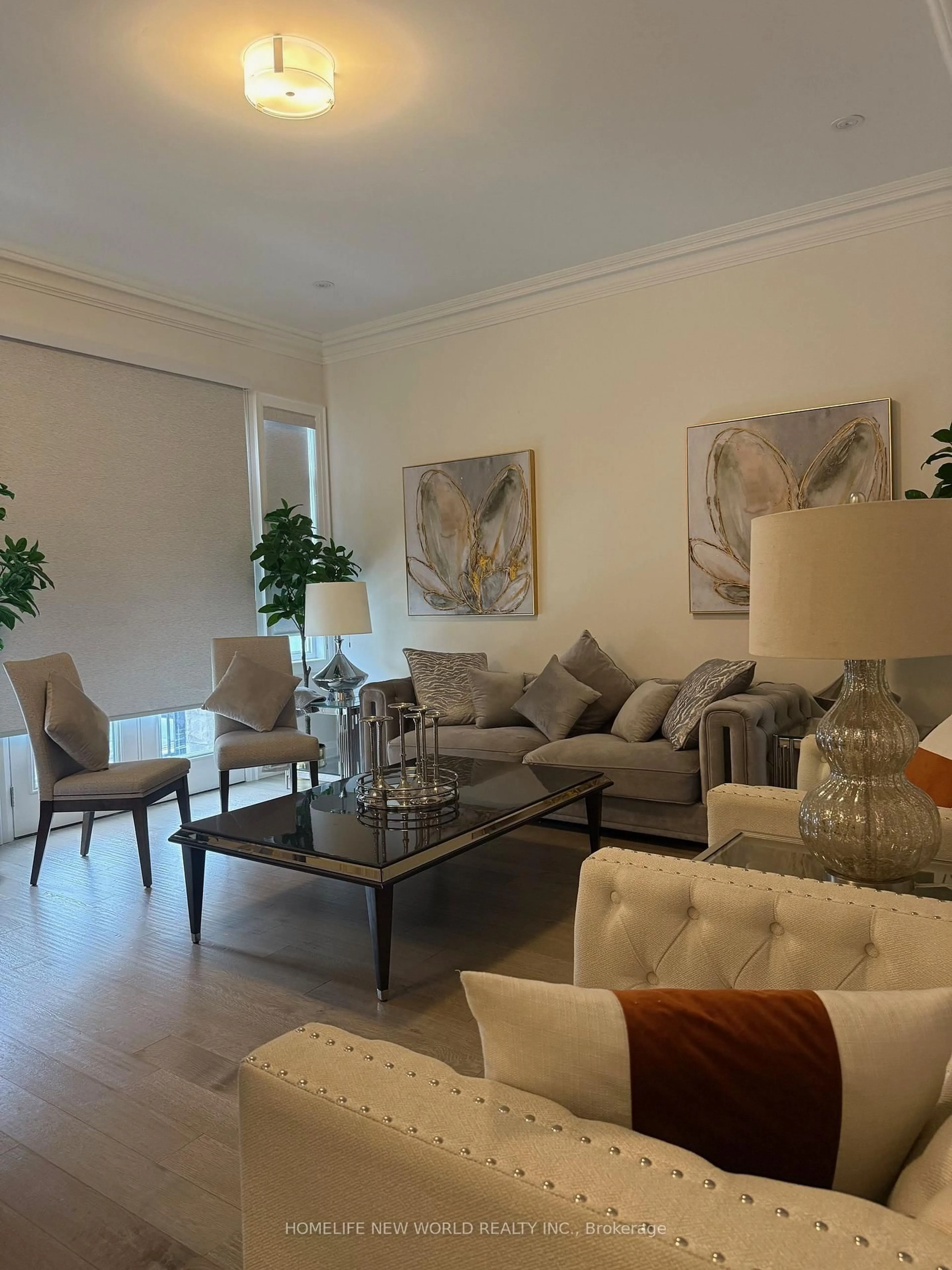 Living room with furniture, unknown for 15 West Village Lane, Markham Ontario L6C 1K4