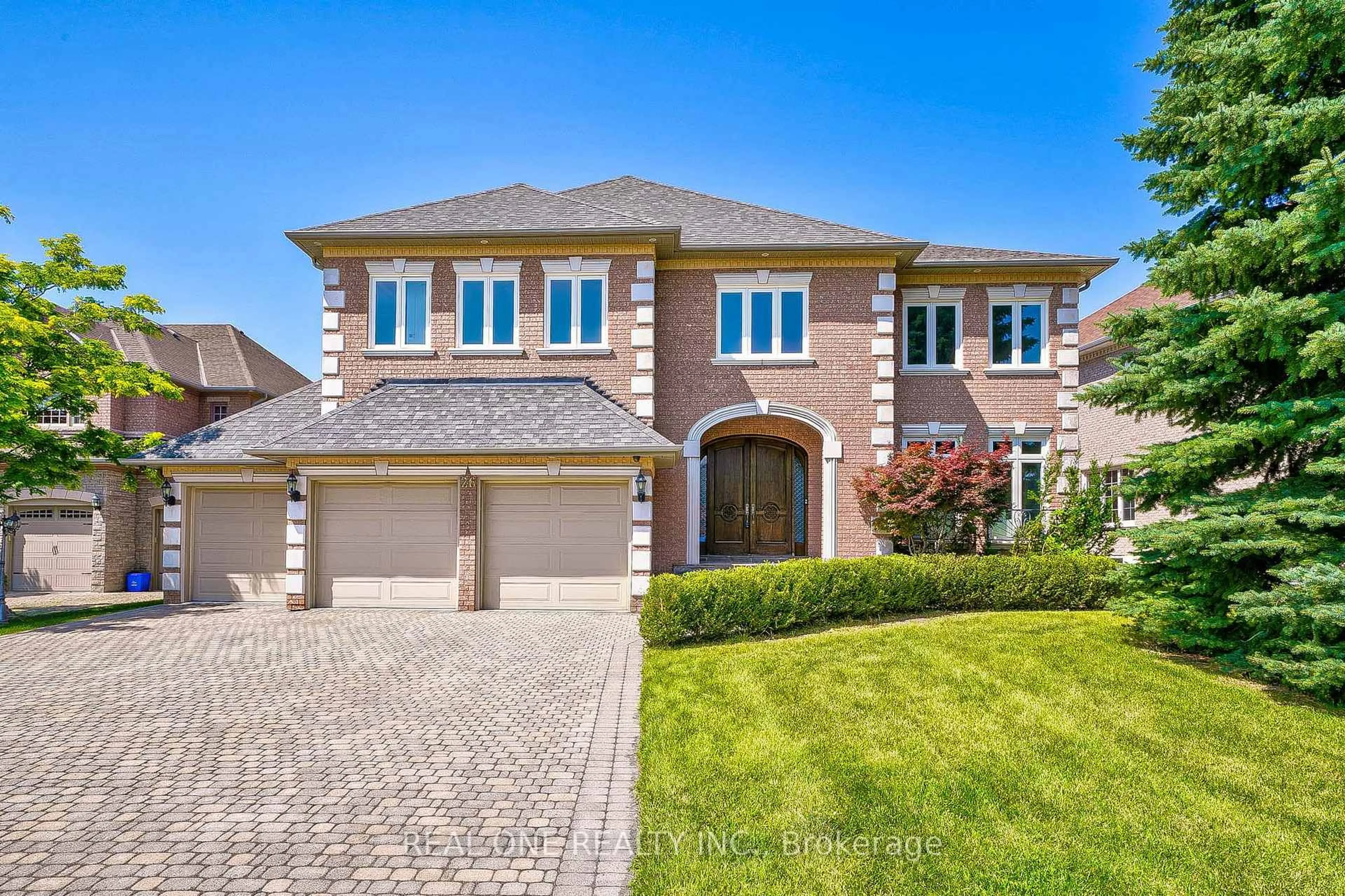 Home with brick exterior material, street for 26 Clarendon Dr, Richmond Hill Ontario L4B 3Z5