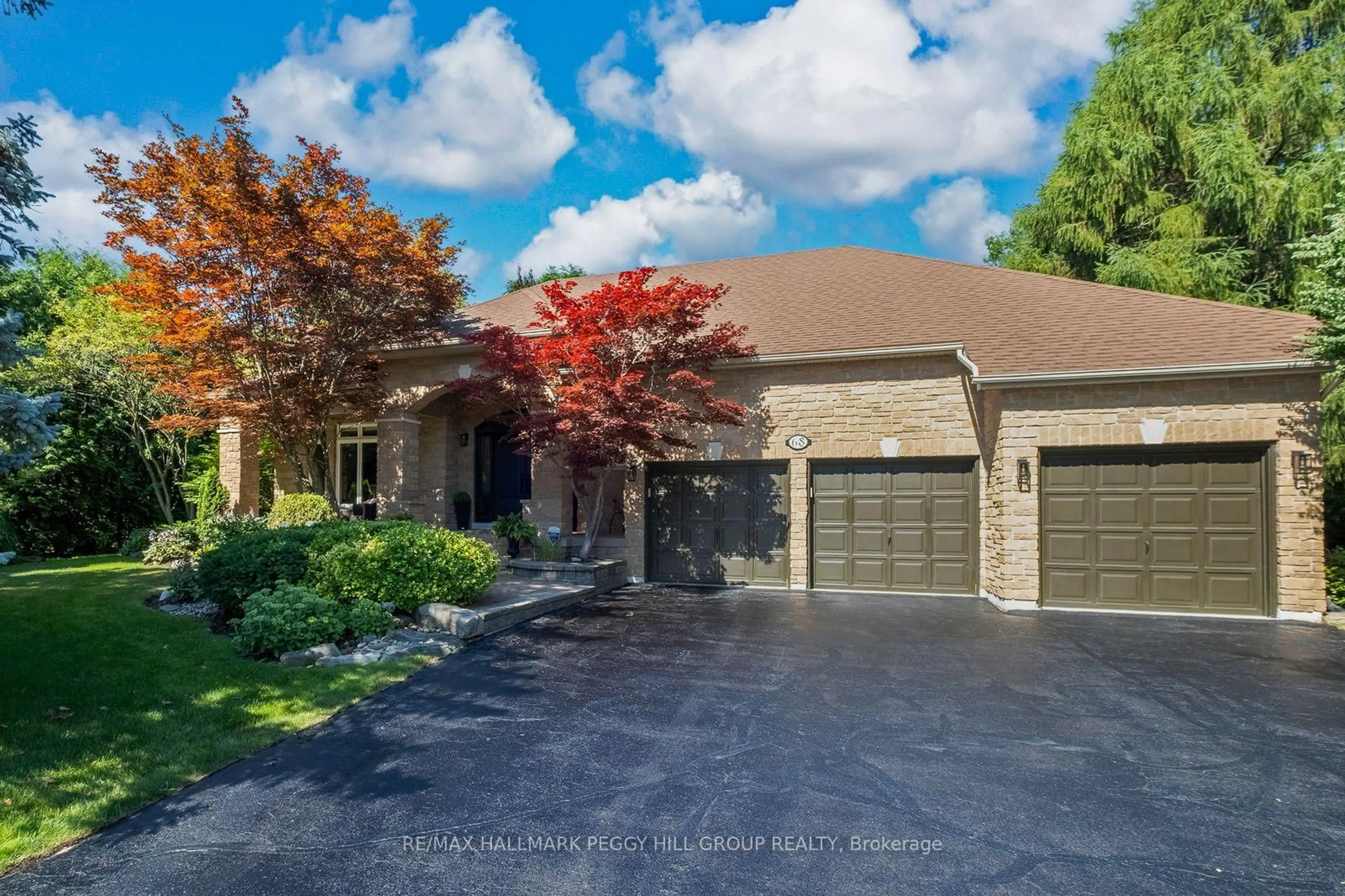 Home with brick exterior material, street for 68 Mactaggart Dr, King Ontario L0G 1N0