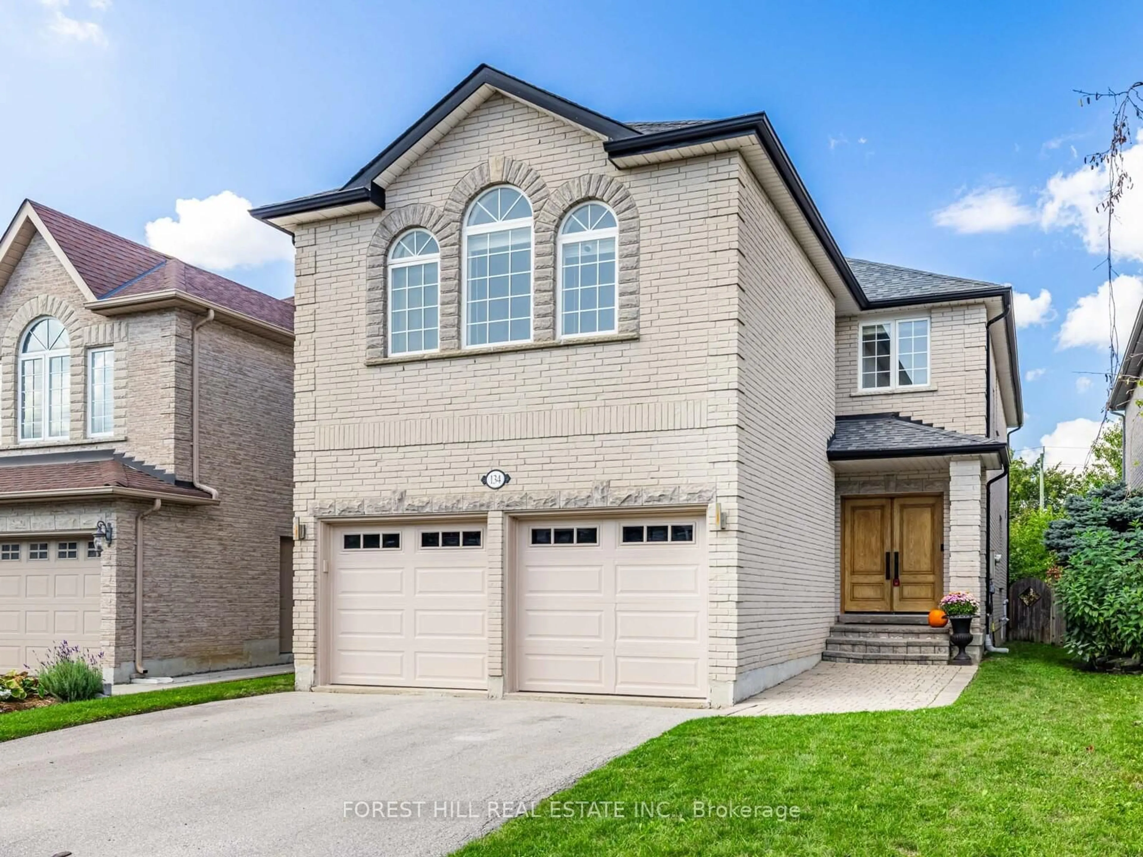 Home with brick exterior material, street for 134 Royal Palm Dr, Vaughan Ontario L4J 8K1