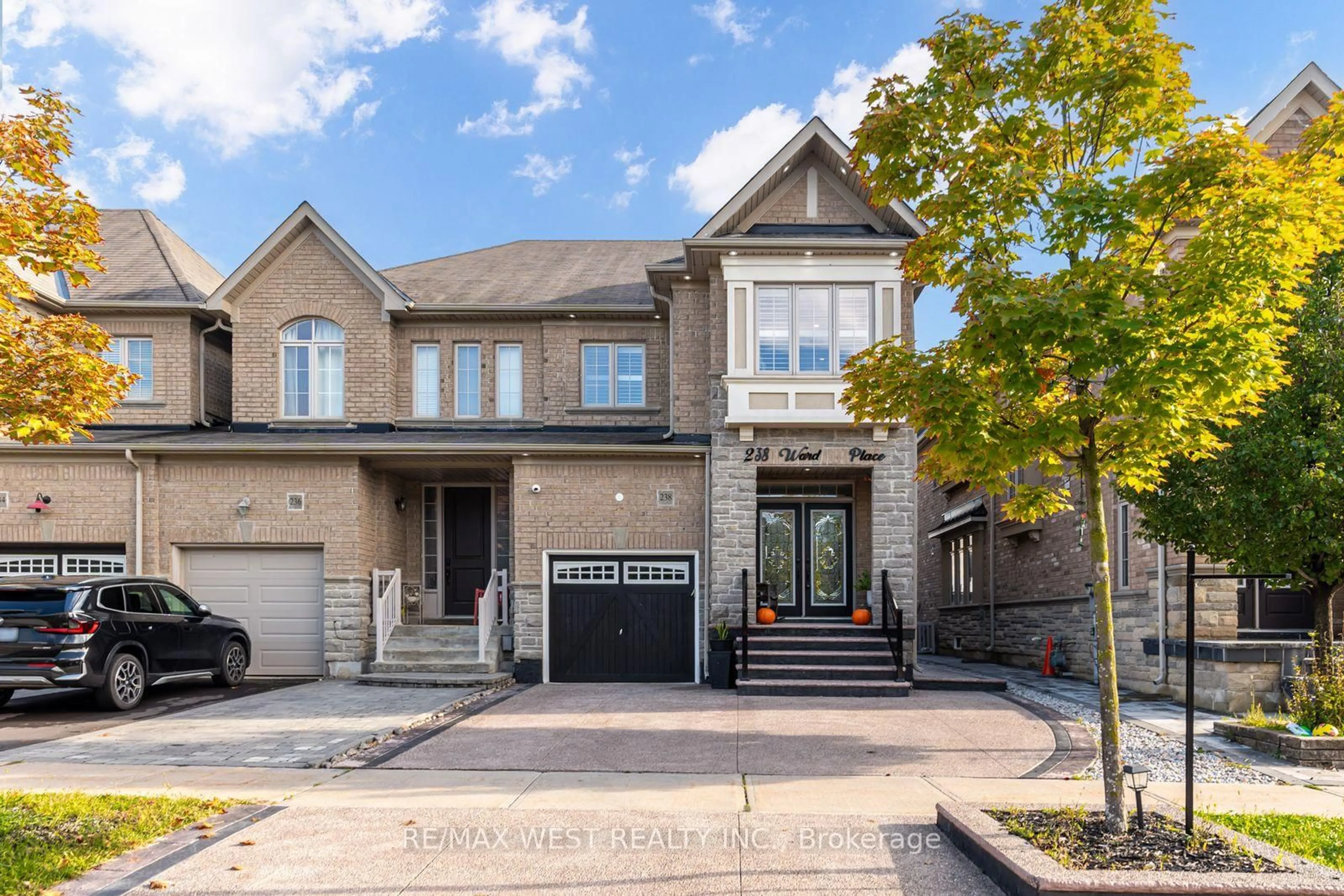 Home with brick exterior material, street for 238 Wardlaw Pl, Vaughan Ontario L4H 3L7