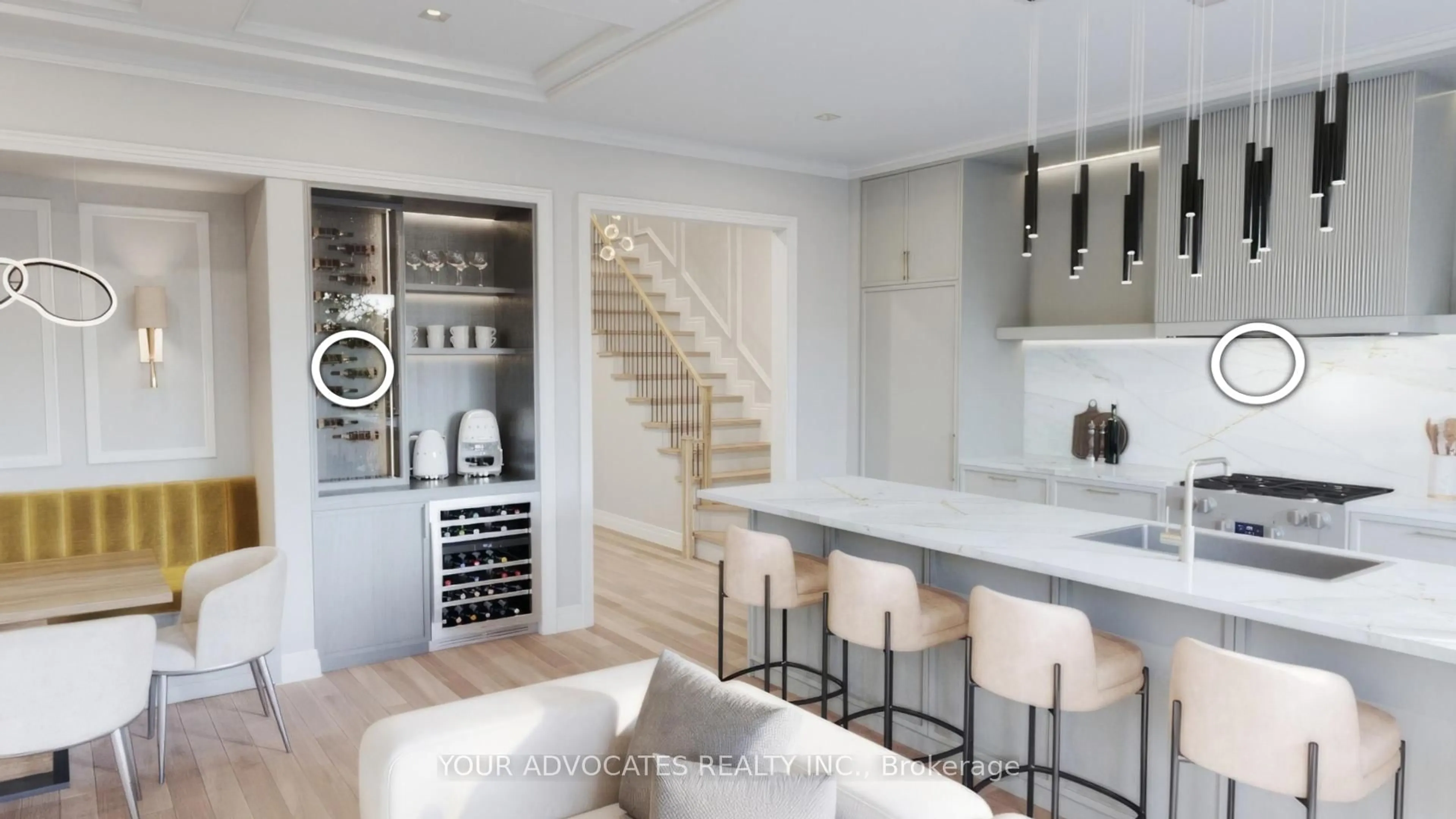 Contemporary kitchen, unknown for 41 Woodend Pl, Vaughan Ontario L4H 0Y7