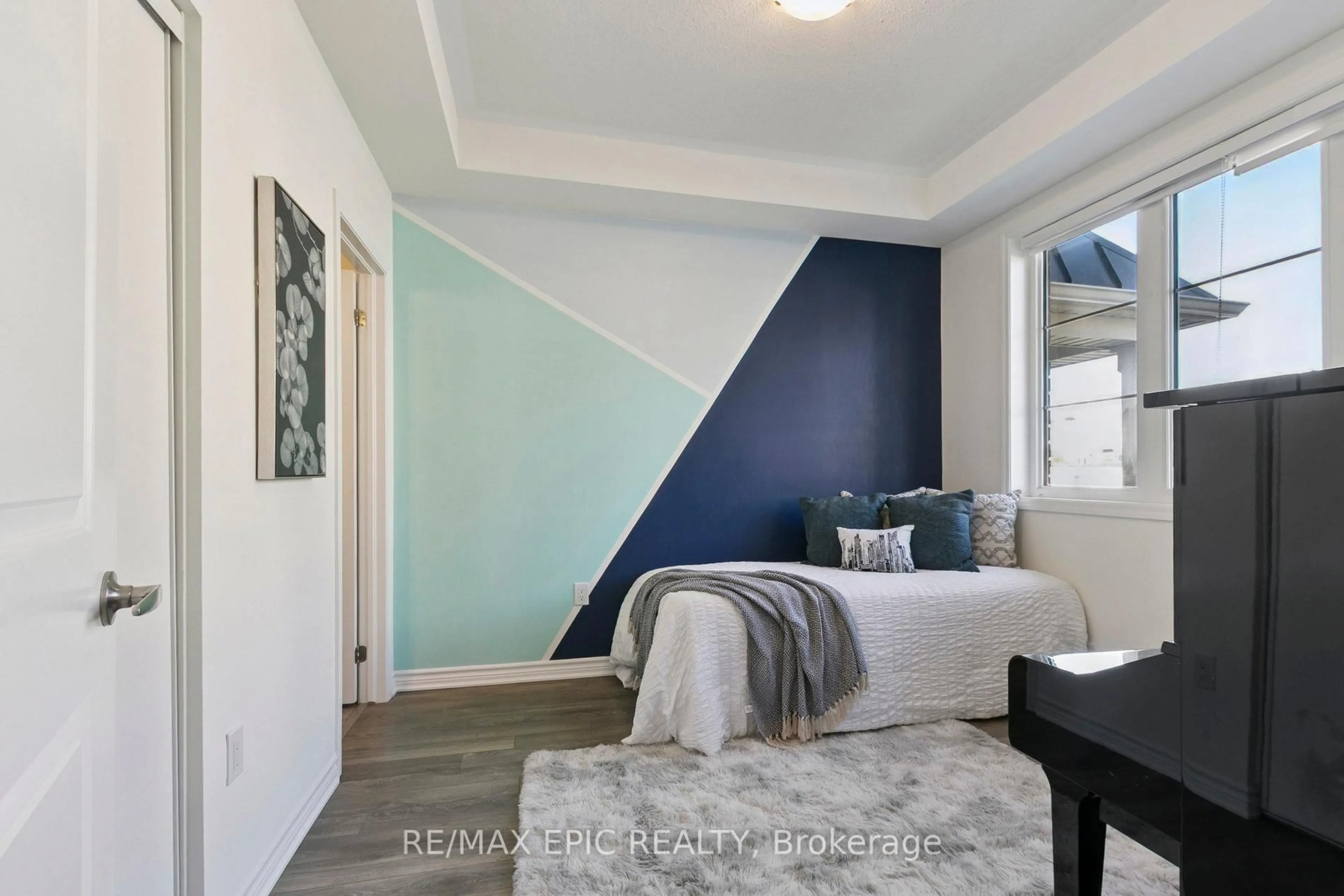 Bedroom with bed, unknown for 243 Rustle Woods Ave, Markham Ontario L6B 1M7