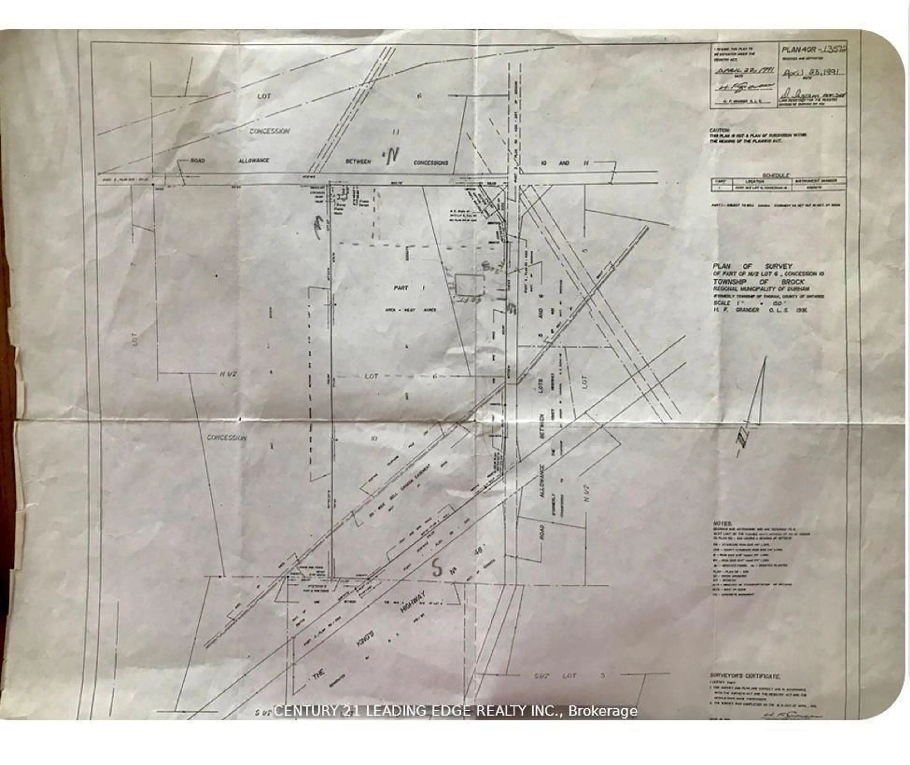 Floor plan for 1860 B Thorah Concession 11, Brock Ontario L0K 1A0