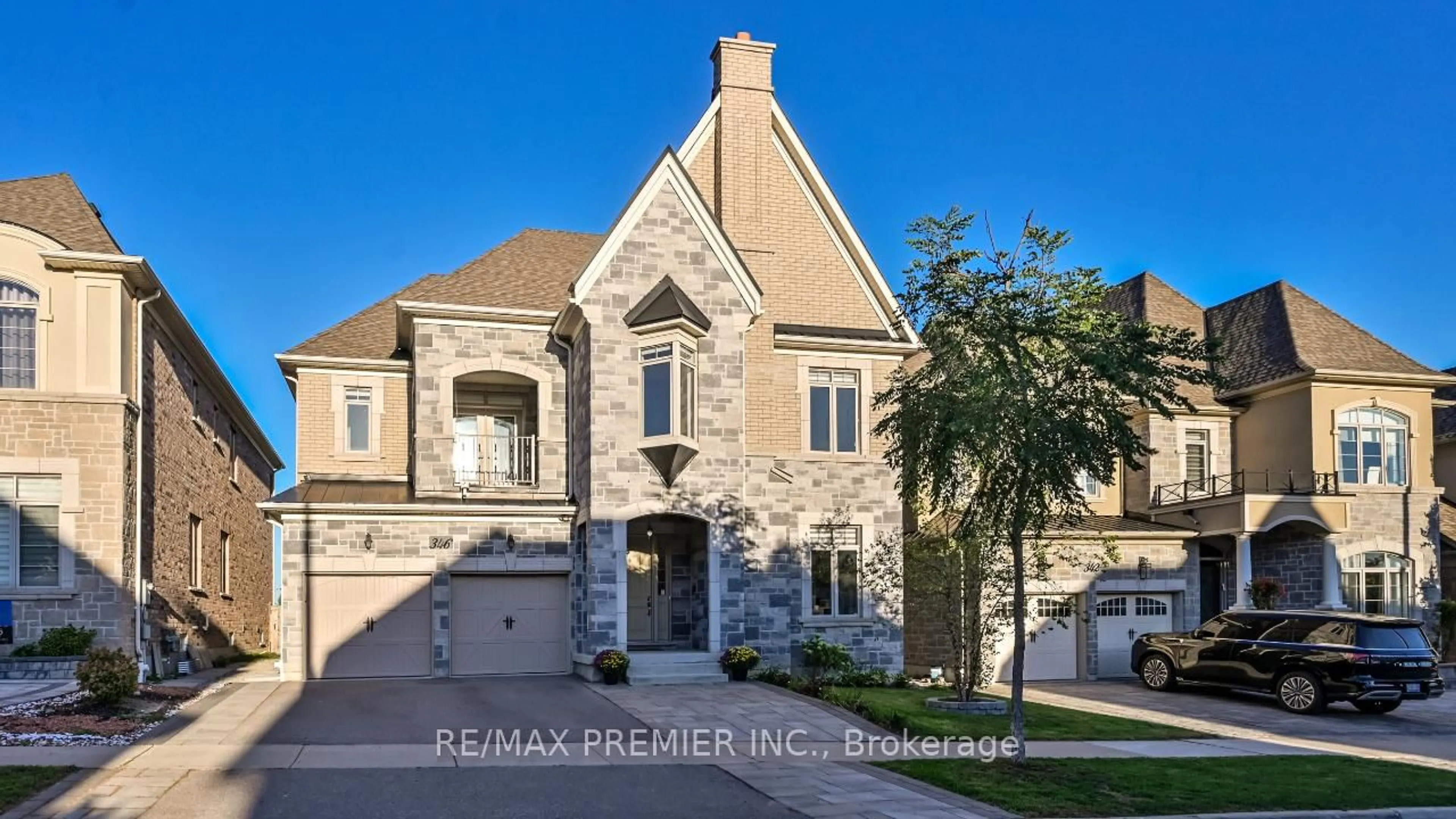 Home with brick exterior material, street for 346 Farrell Rd, Vaughan Ontario L6A 4W9
