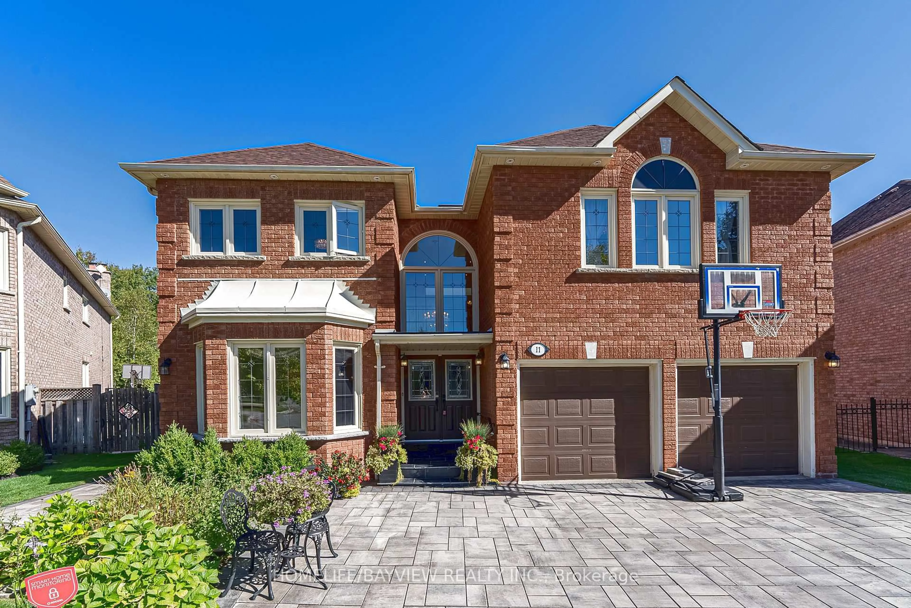 Home with brick exterior material, street for 11 Cantex Crt, Richmond Hill Ontario L4S 1B1