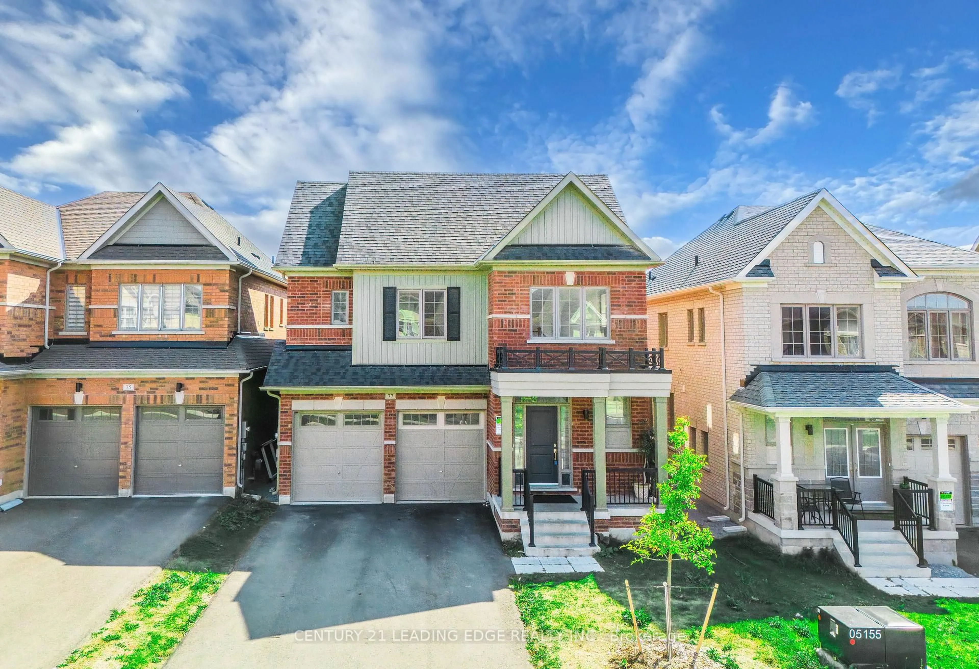 Home with brick exterior material, street for 77 Kentledge Ave, East Gwillimbury Ontario L9N 0V9