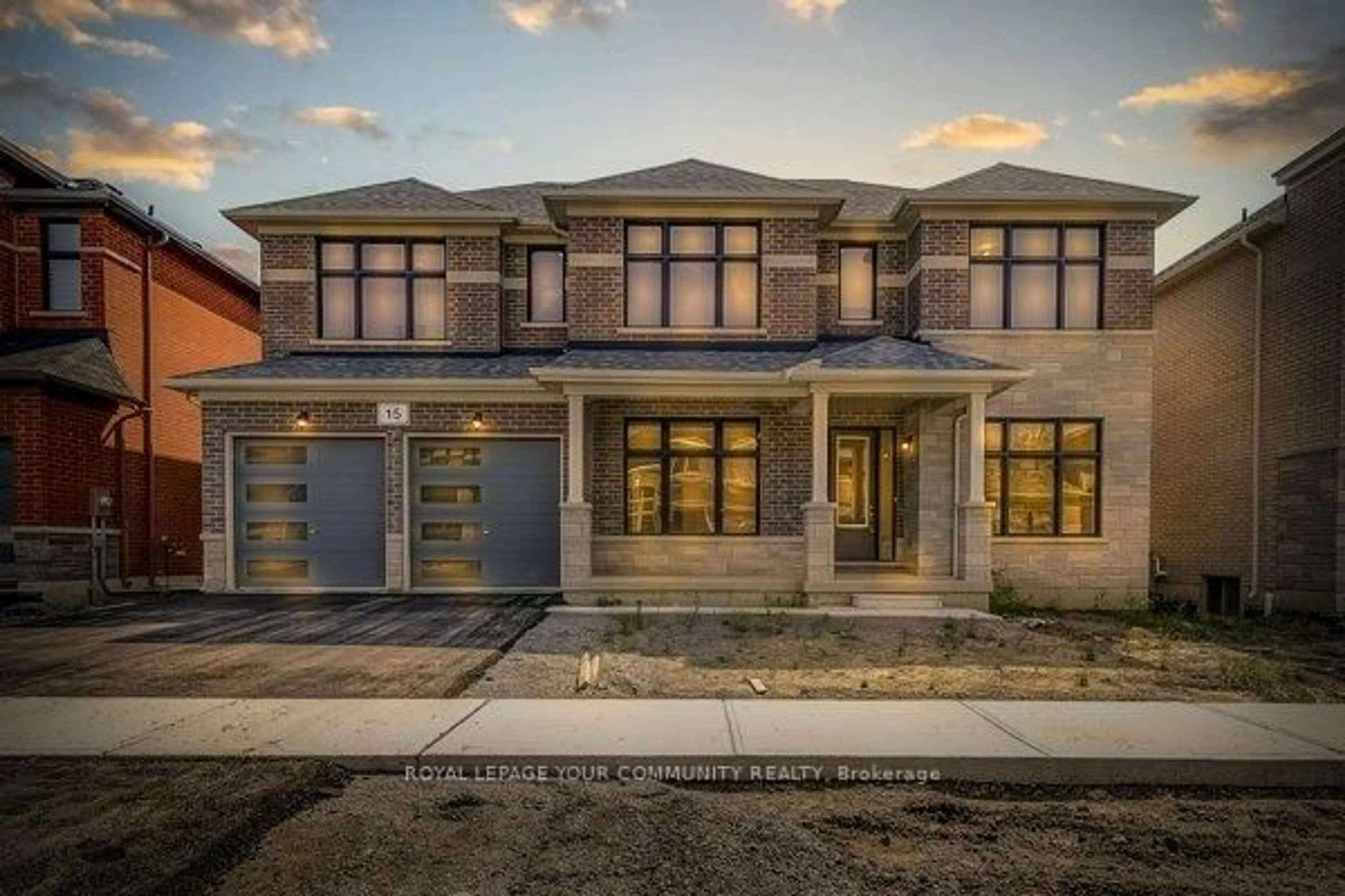 Home with brick exterior material, street for 15 Rail Trail Crt, Georgina Ontario L0E 1R0