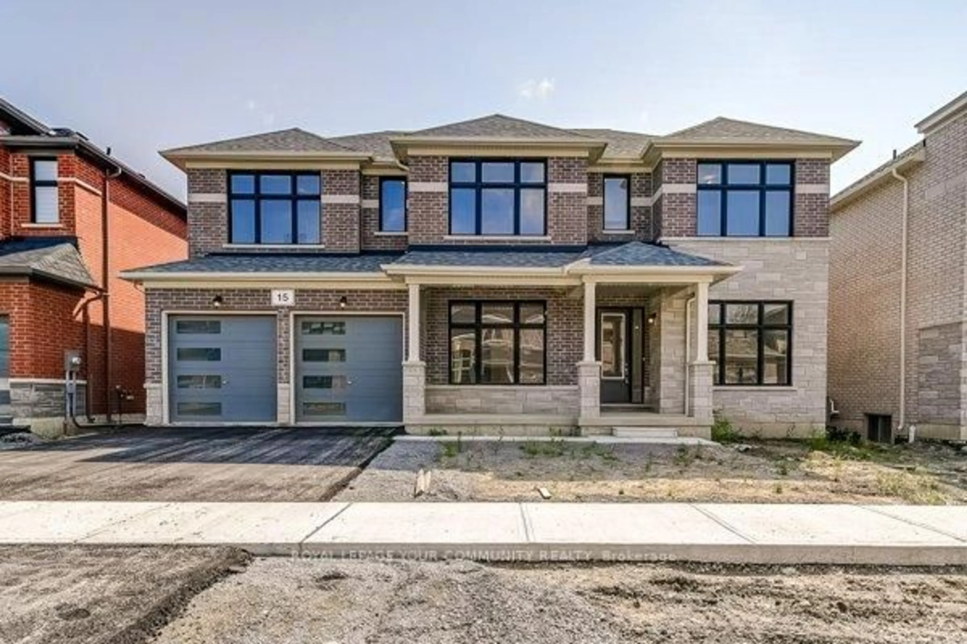 Home with brick exterior material, street for 15 Rail Trail Crt, Georgina Ontario L0E 1R0