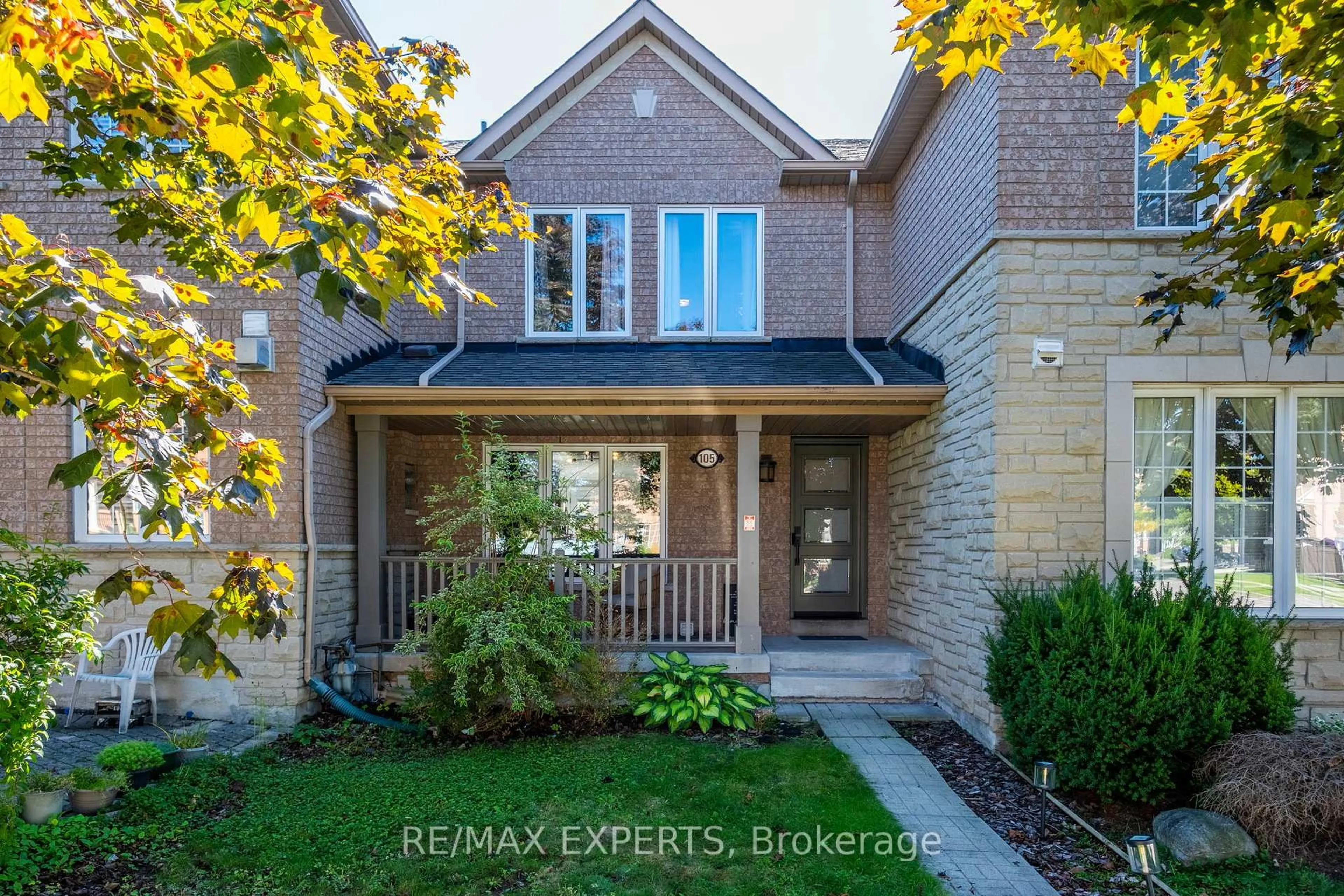 Home with brick exterior material, street for 105 America Ave, Vaughan Ontario L6A 2X8