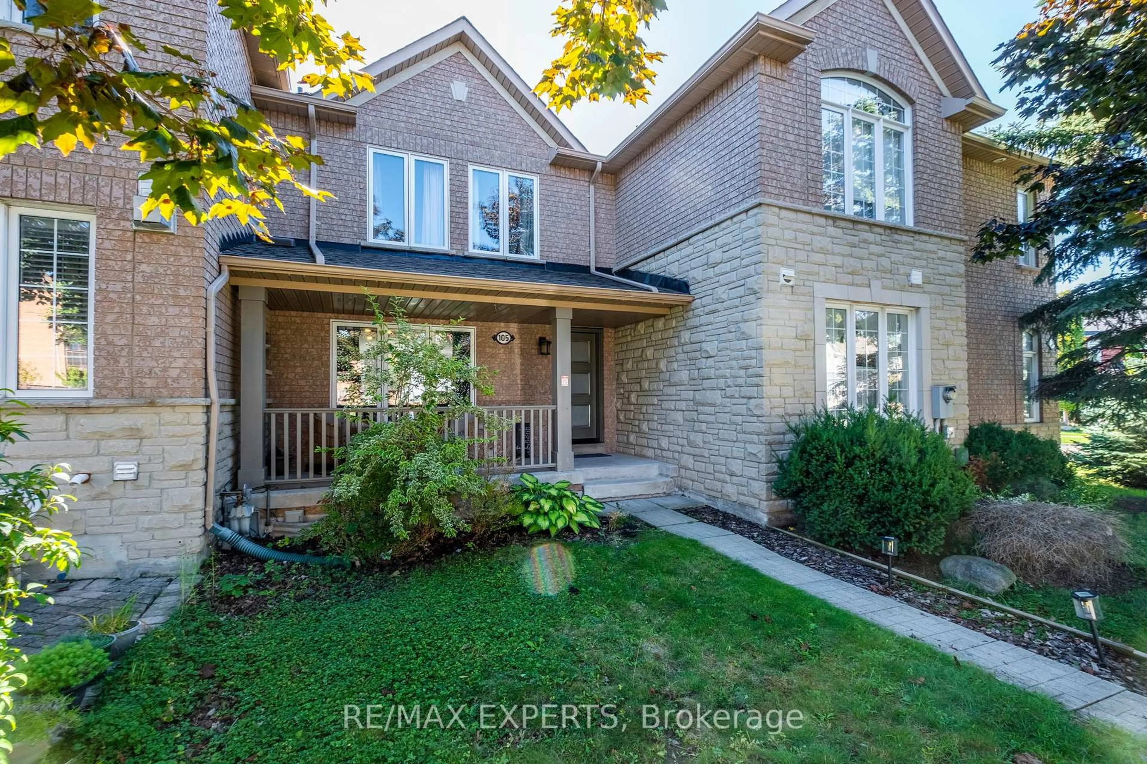 Home with brick exterior material, street for 105 America Ave, Vaughan Ontario L6A 2X8