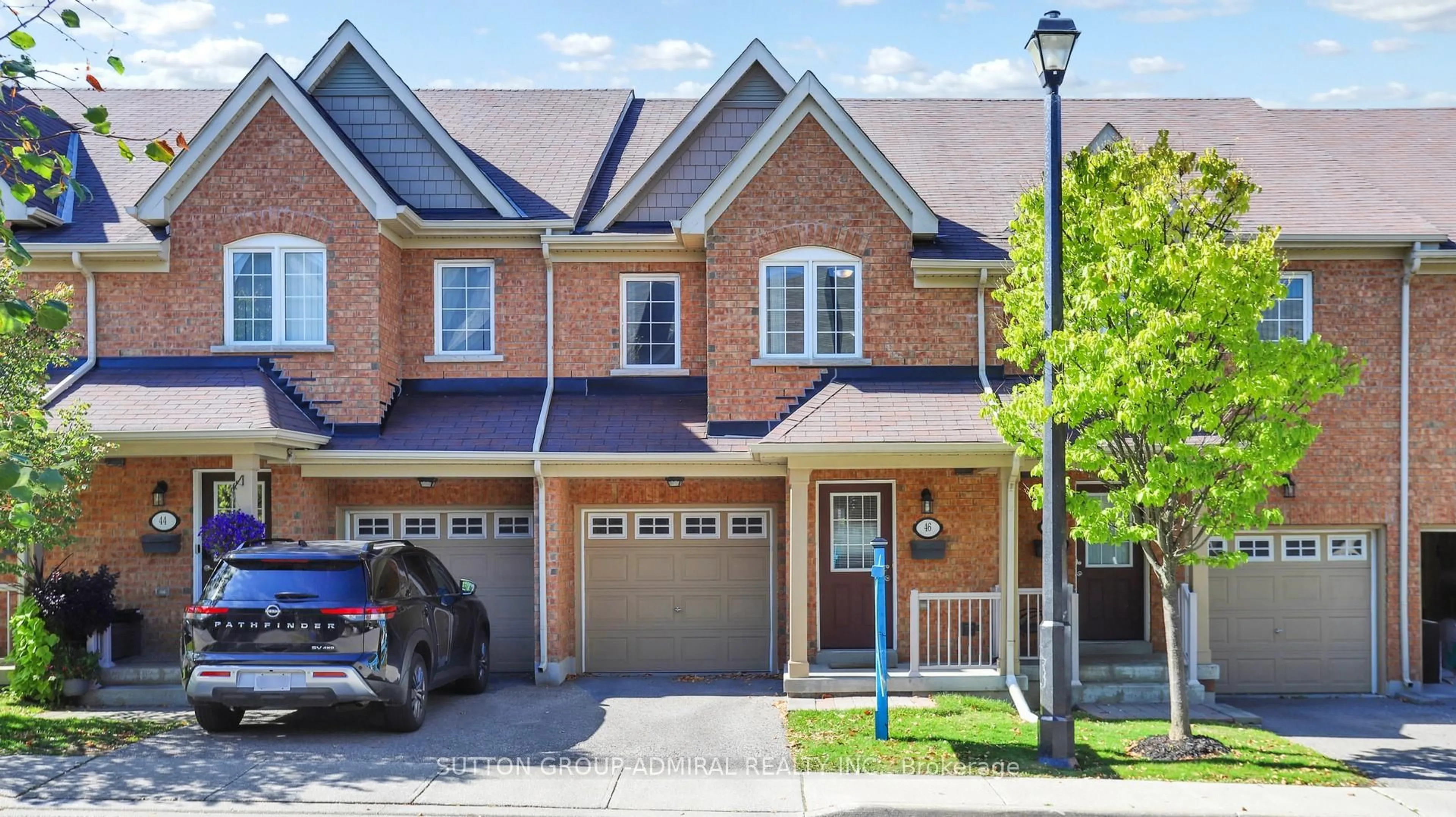 Home with brick exterior material, street for 46 Edwin Pearson St, Aurora Ontario L4G 0S1