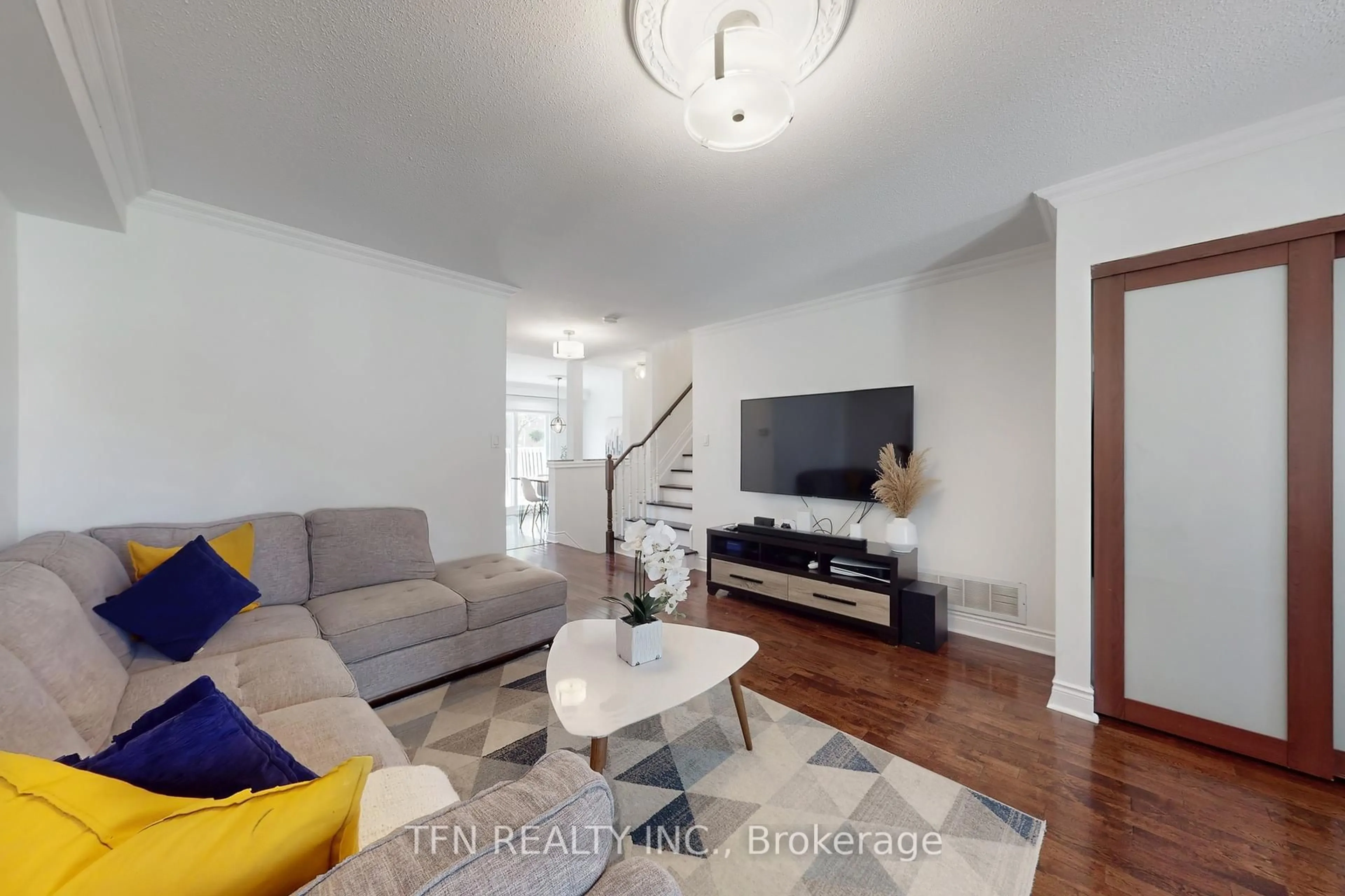 Living room with furniture, unknown for 24 Lucerne Dr, Vaughan Ontario L4H 2Y2