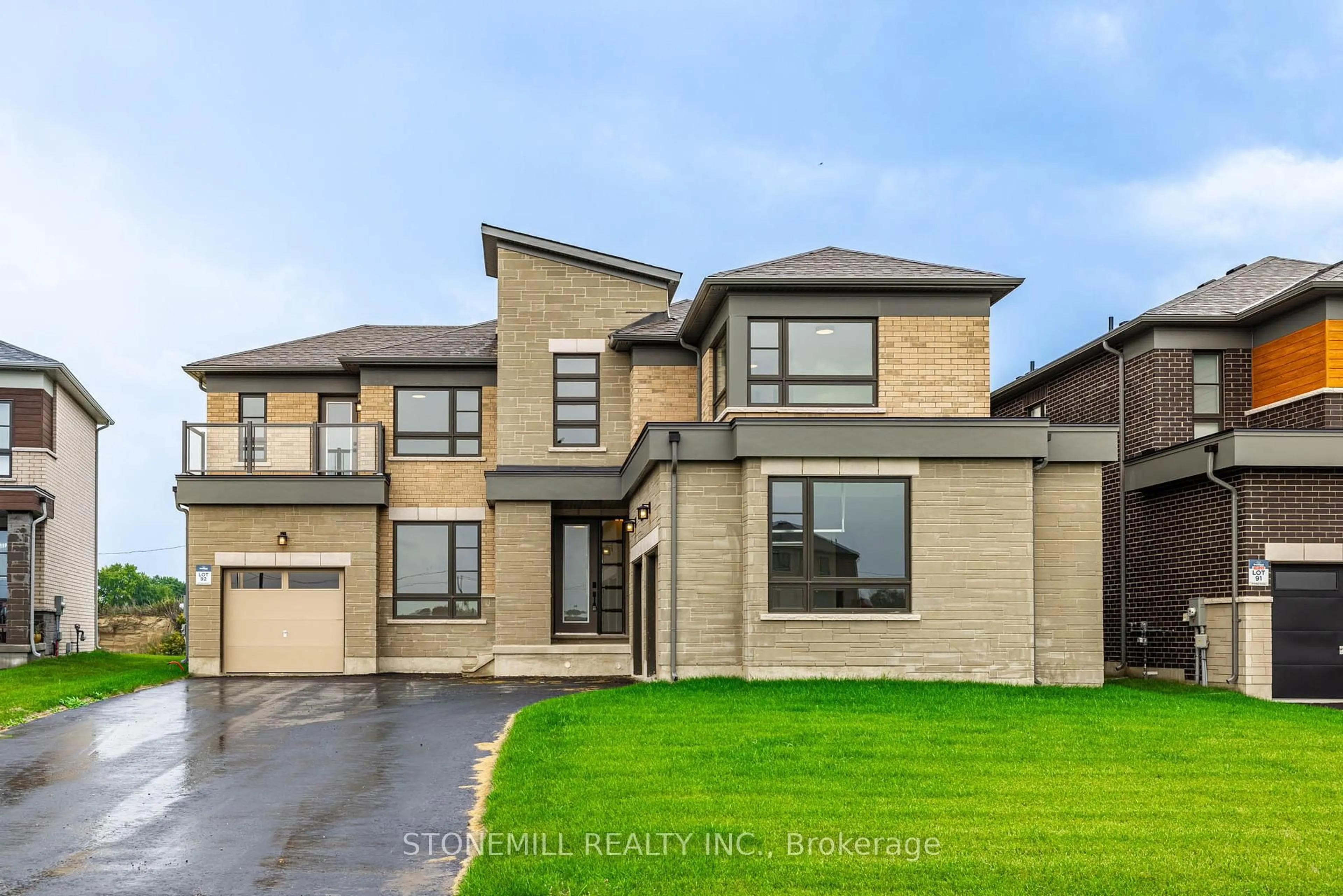 Home with brick exterior material, street for 35 Edgar Ave, Essa Ontario L3W 0A9