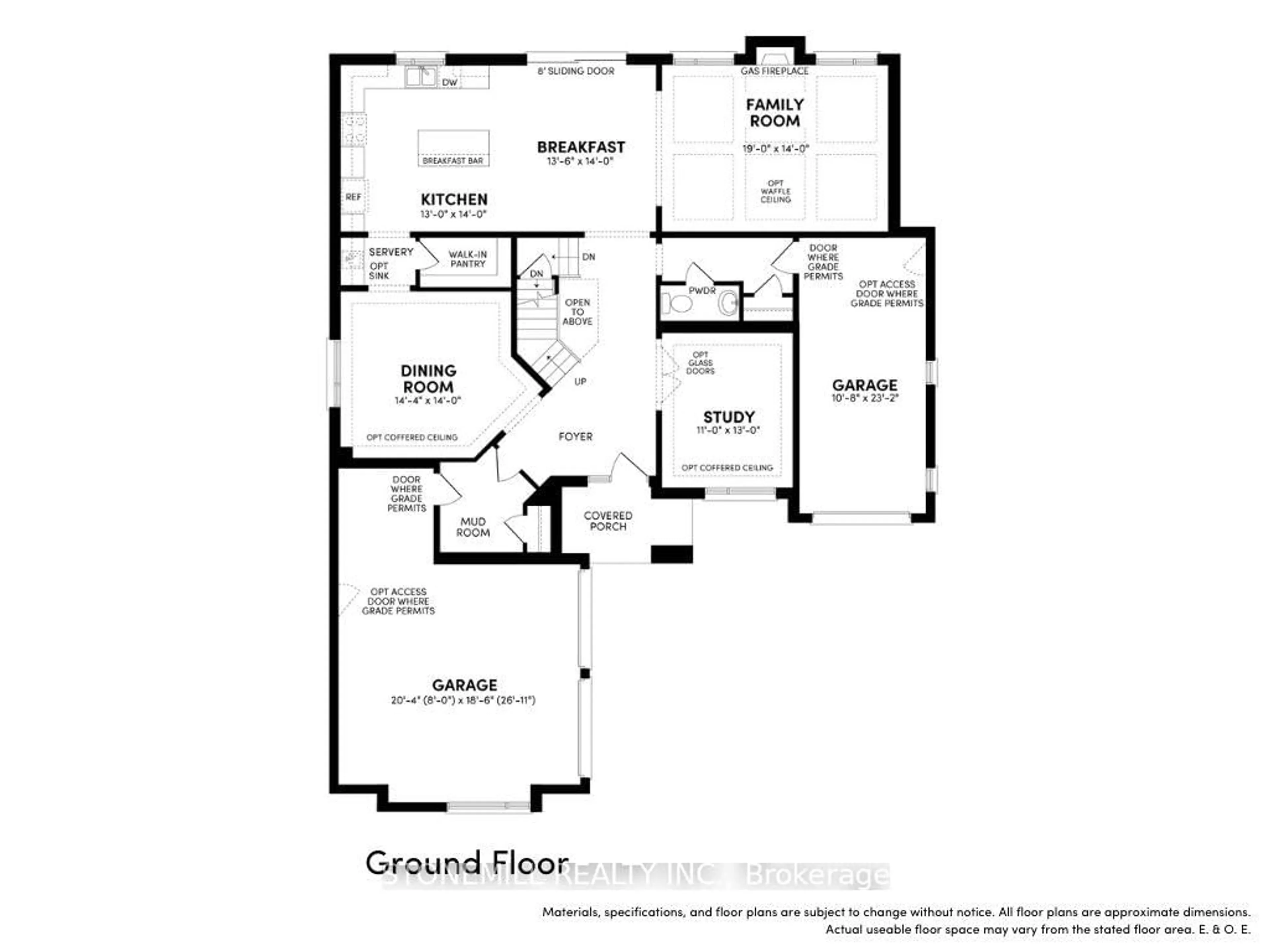 Floor plan for 35 Edgar Ave, Essa Ontario L3W 0A9