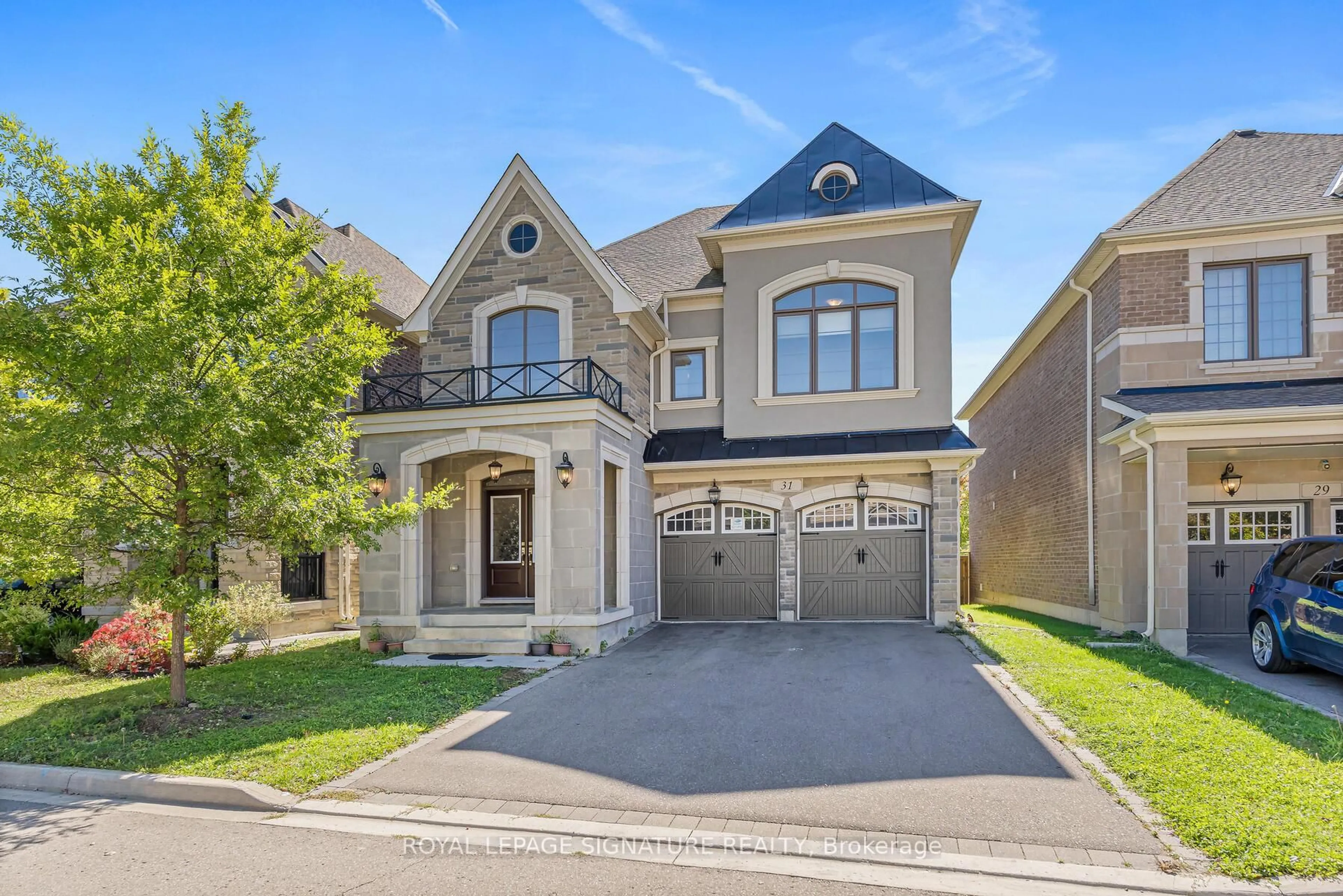 Home with brick exterior material, street for 31 Streamside St, Vaughan Ontario L4H 4V3