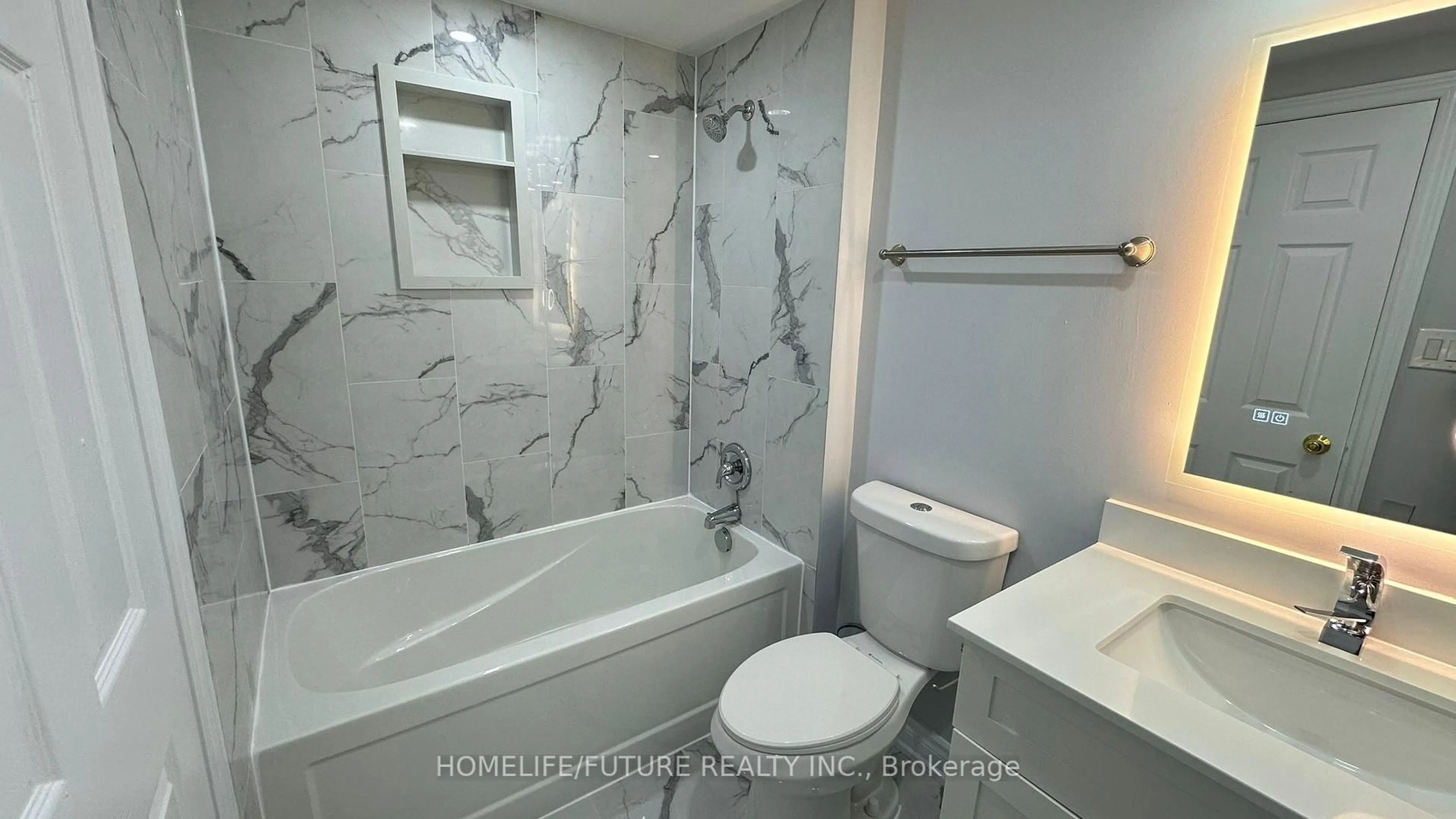 Standard bathroom, ceramic/tile floor for 7428 Markham Rd #203, Markham Ontario L3S 4V6