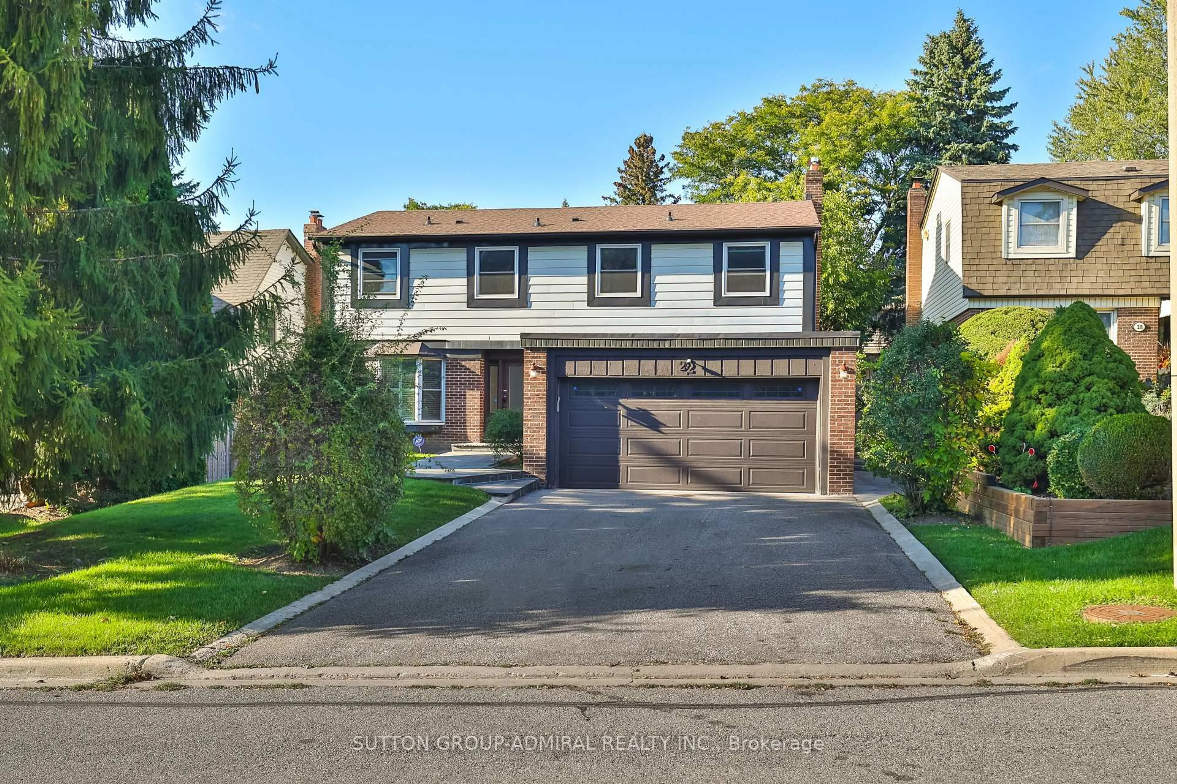Home with brick exterior material, street for 22 Cobblestone Dr, Markham Ontario L3T 4E4