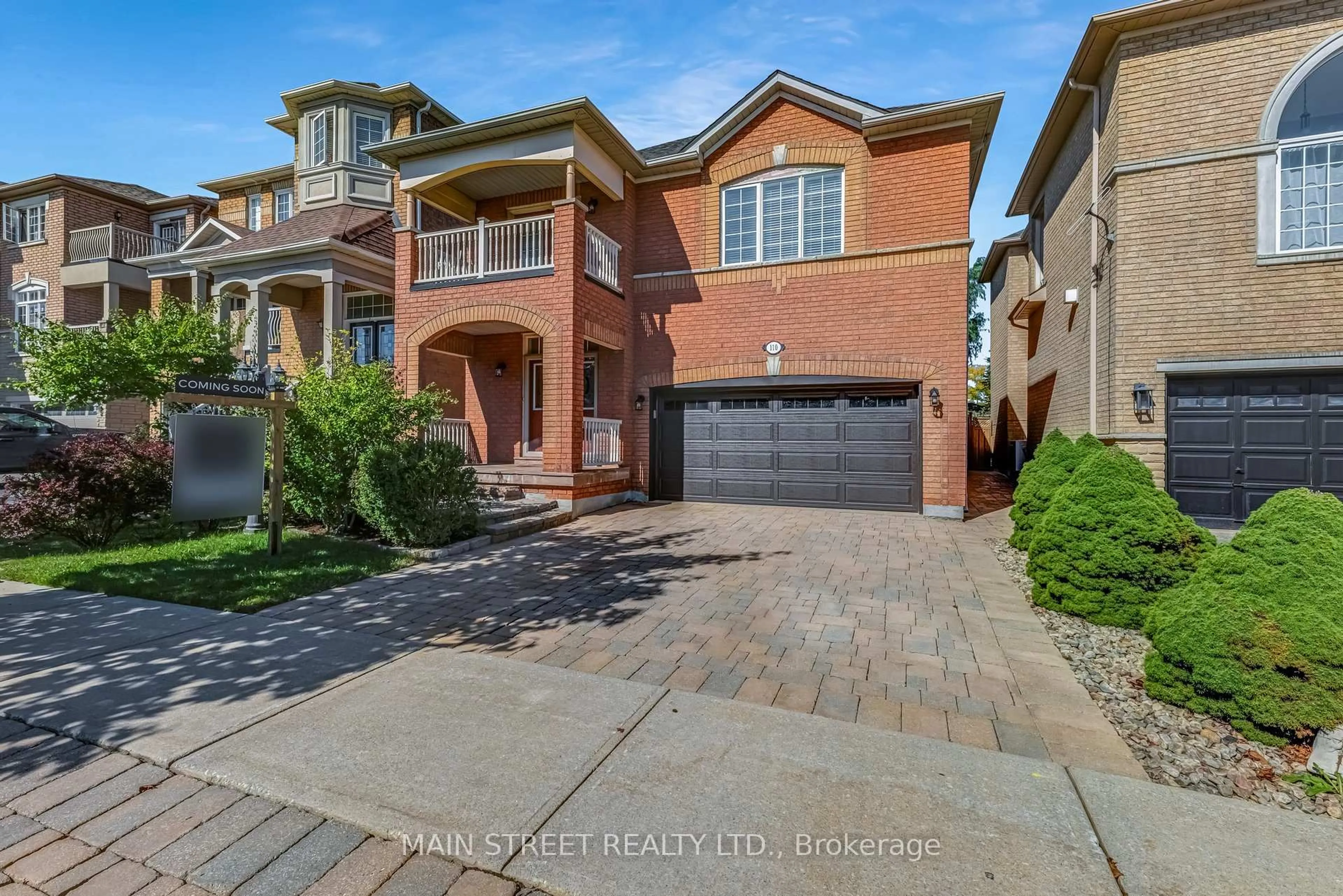 Home with brick exterior material, street for 110 Tierra Ave, Vaughan Ontario L6A 2Z4