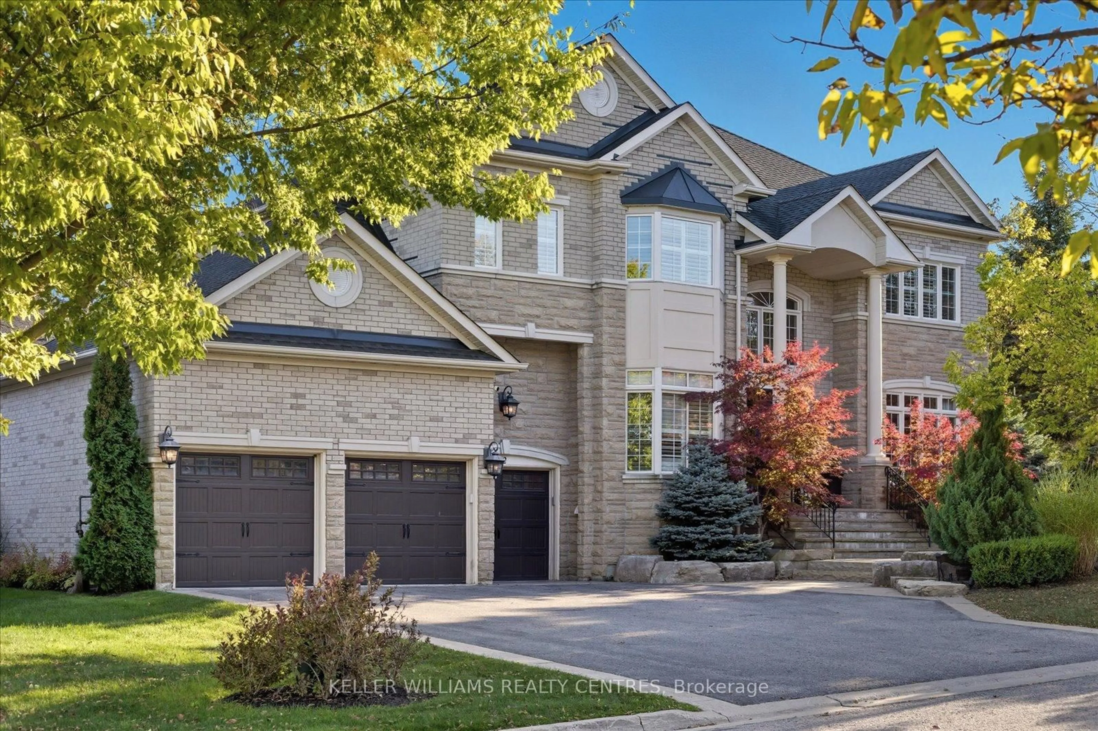 Home with brick exterior material, street for 72 Duncton Wood Cres, Aurora Ontario L4G 7T4