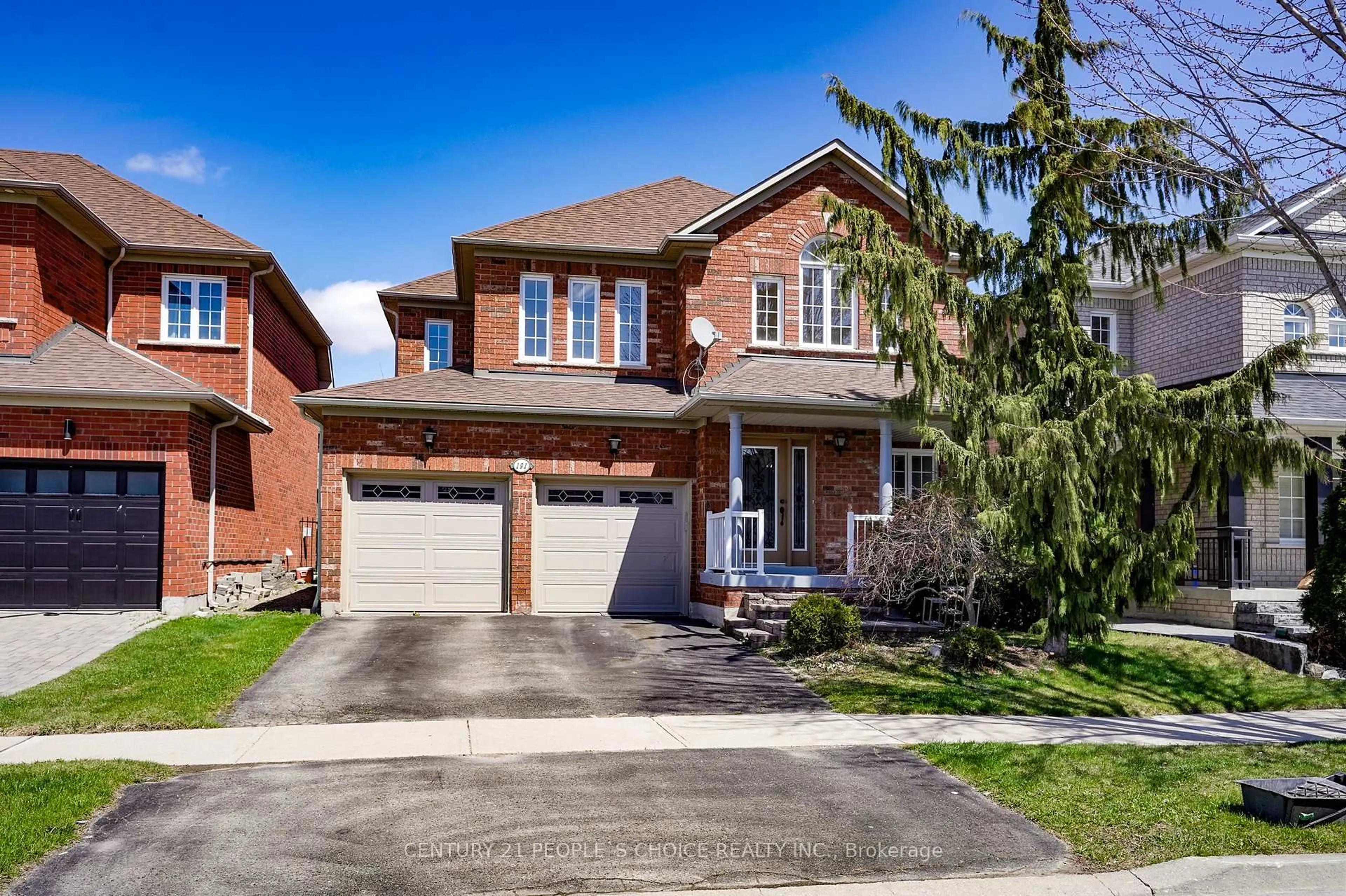 Home with brick exterior material, street for 191 Napa Valley Ave, Vaughan Ontario L4H 1L3