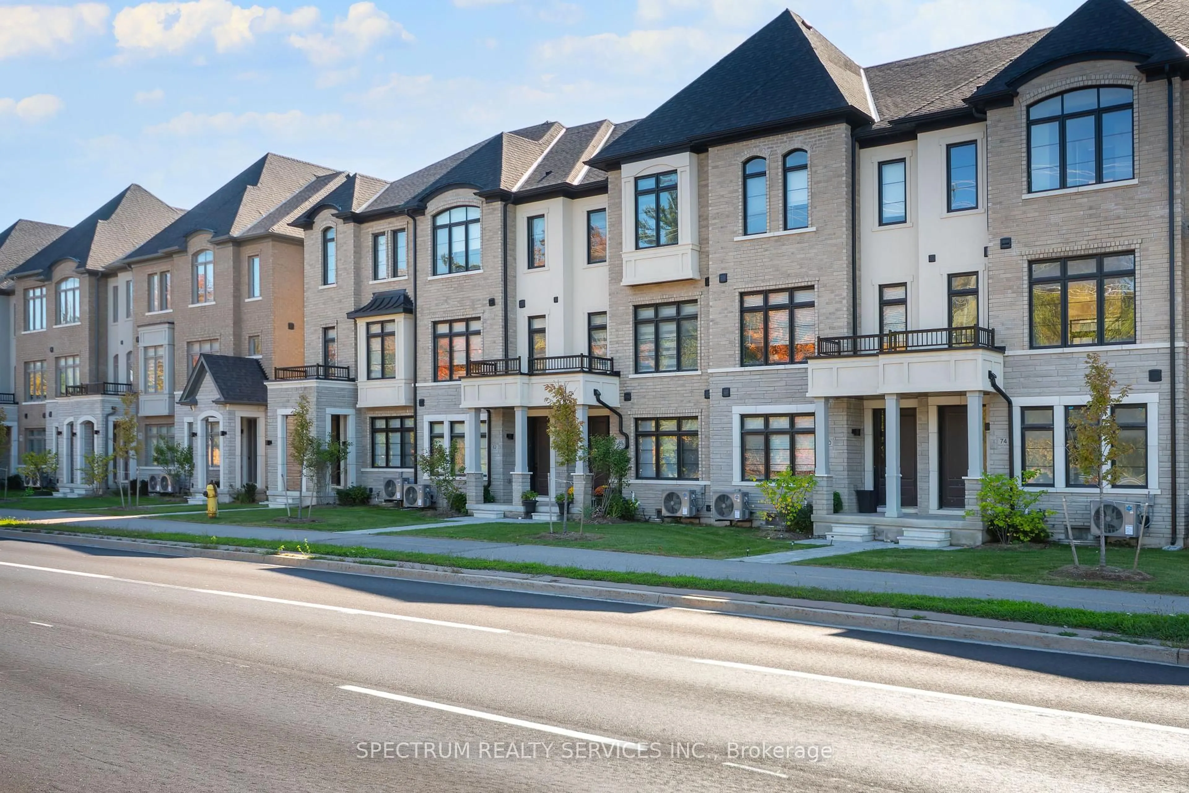 Home with brick exterior material, street for 74 De La Roche Dr, Vaughan Ontario L4H 5G4