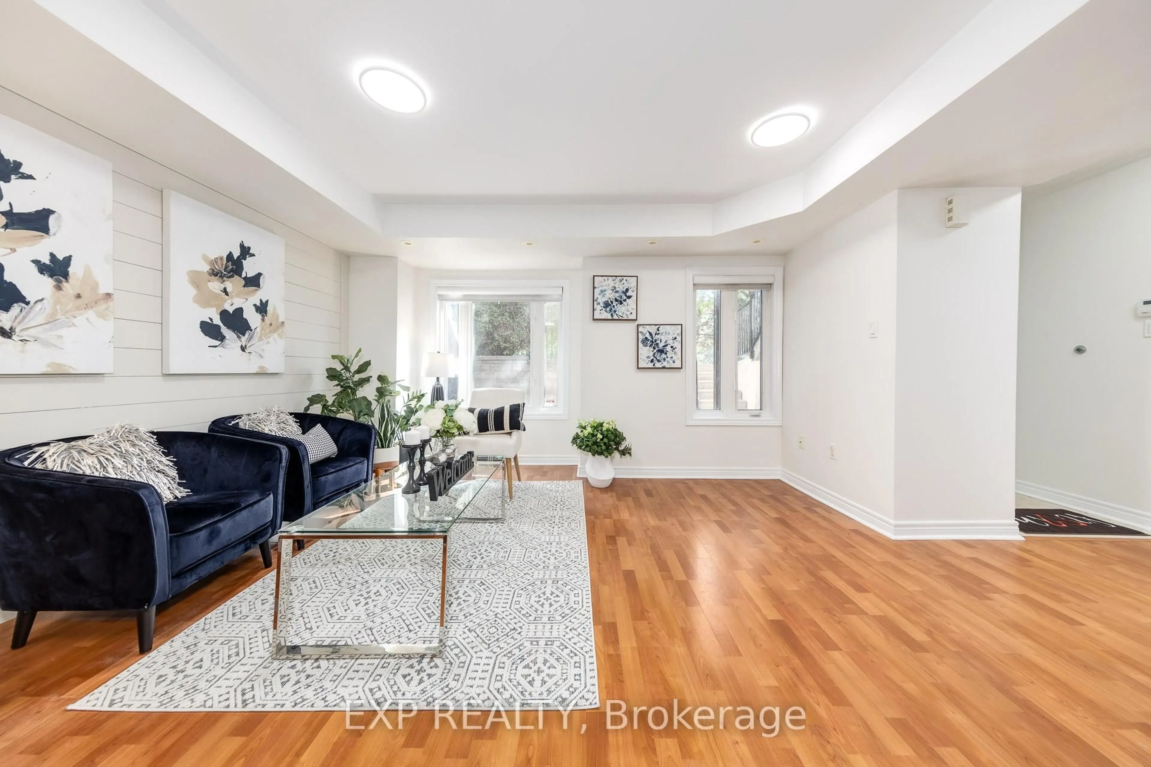 Living room with furniture, unknown for 306 John St #158, Markham Ontario L3T 0A7