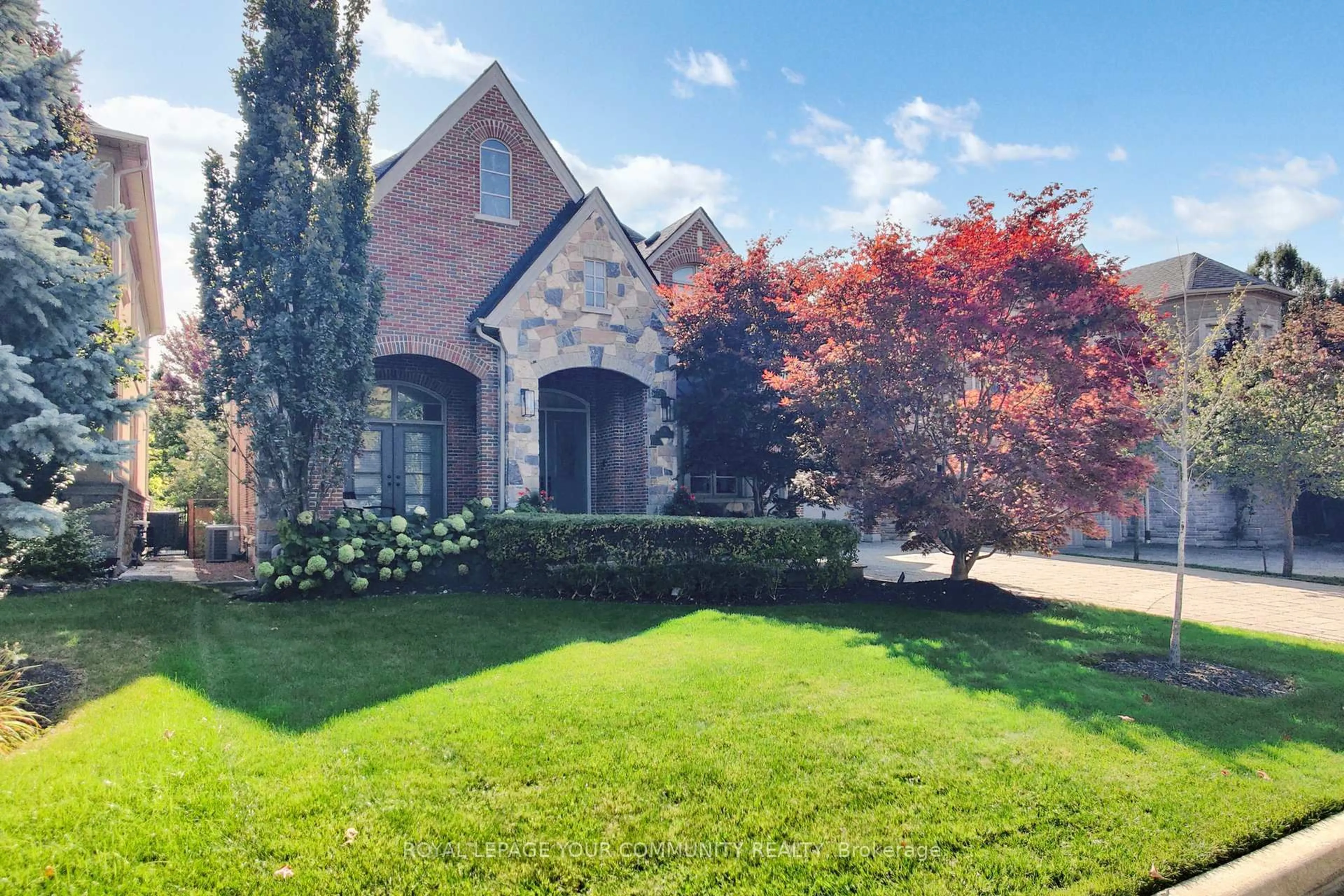 Home with brick exterior material, street for 166 Grandvista Cres, Vaughan Ontario L4H 3J6