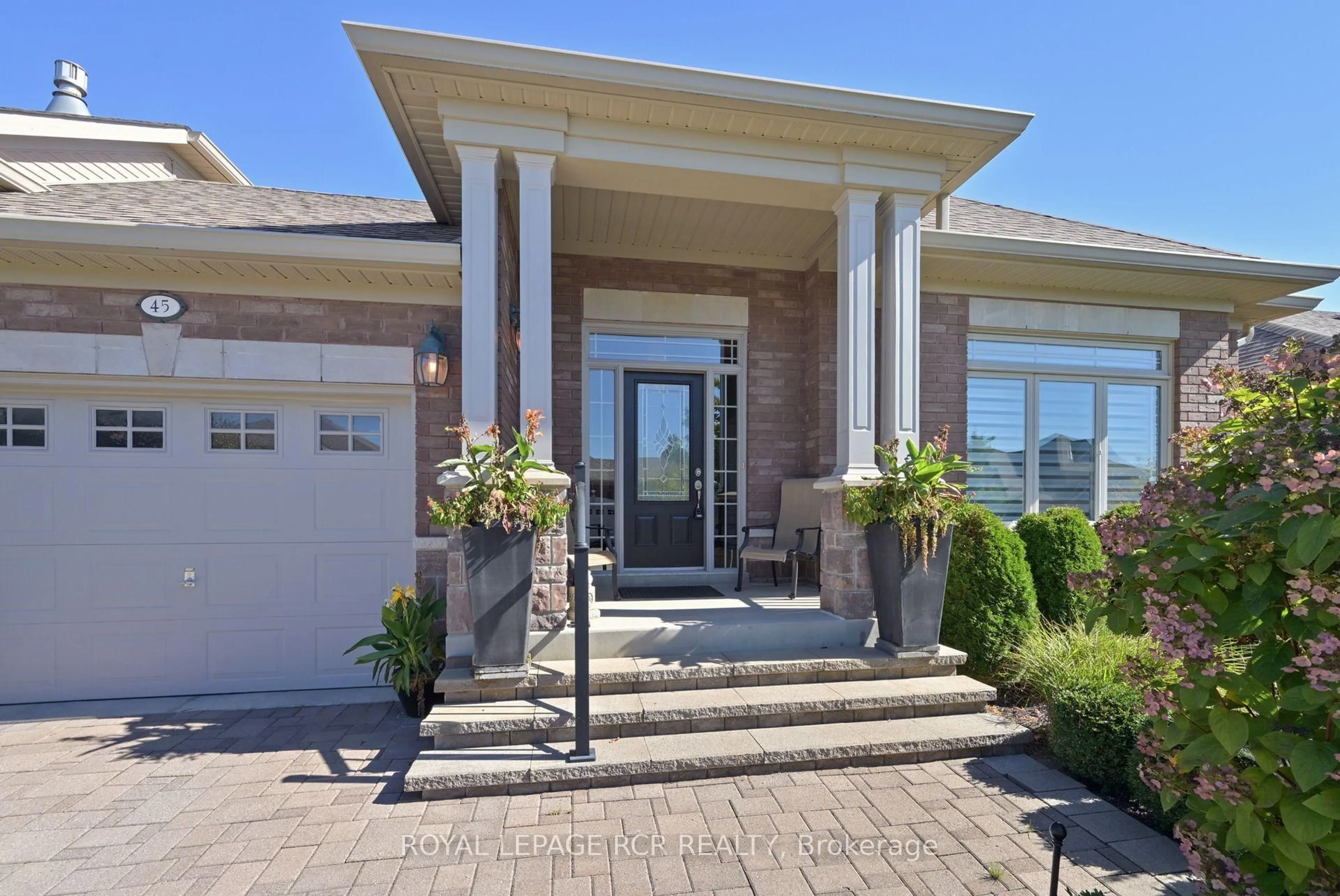 Home with brick exterior material, street for 45 Hillcrest Dr, New Tecumseth Ontario L9R 0N4