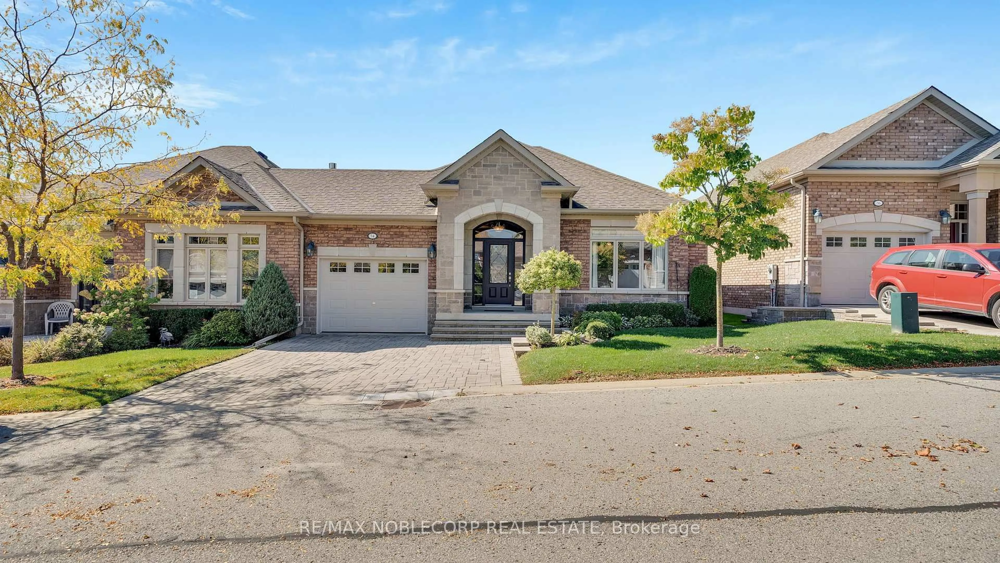 Home with brick exterior material, street for 34 Hillcrest Dr #31, New Tecumseth Ontario L9R 0N4