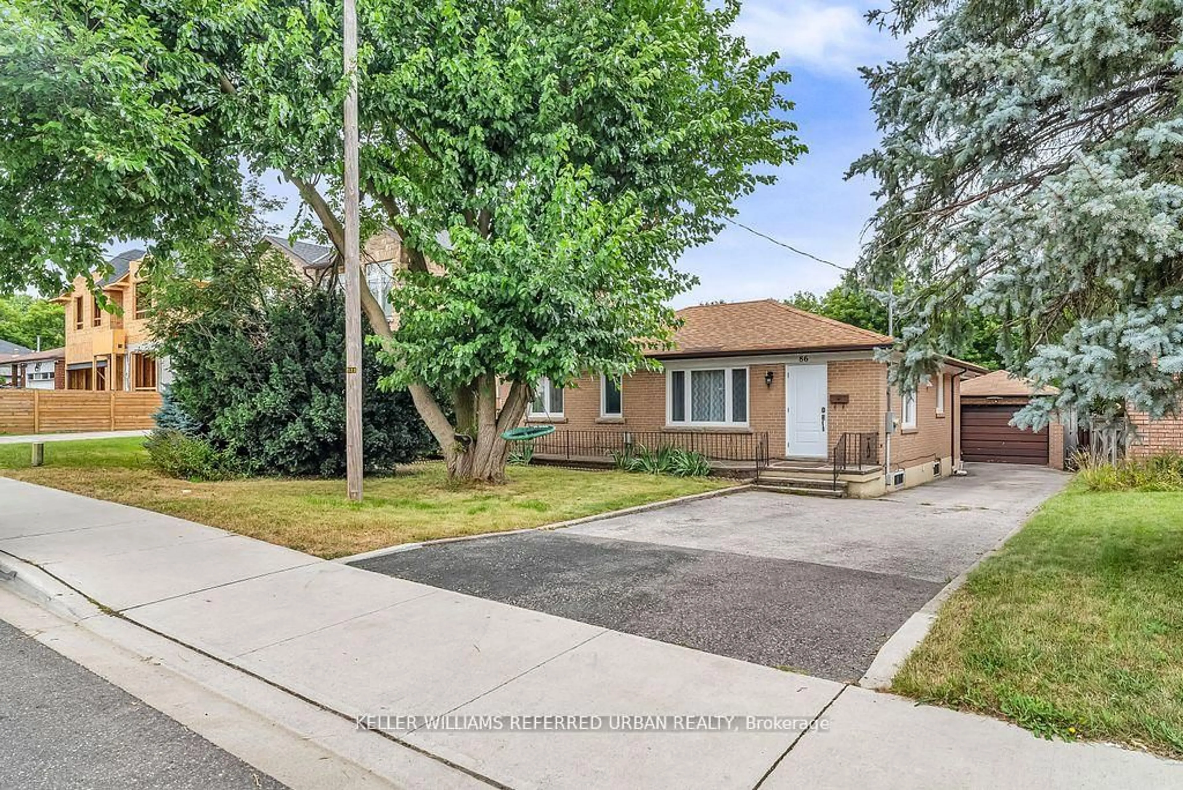 Home with brick exterior material, street for 86 Morgan Ave, Markham Ontario L3T 1R4