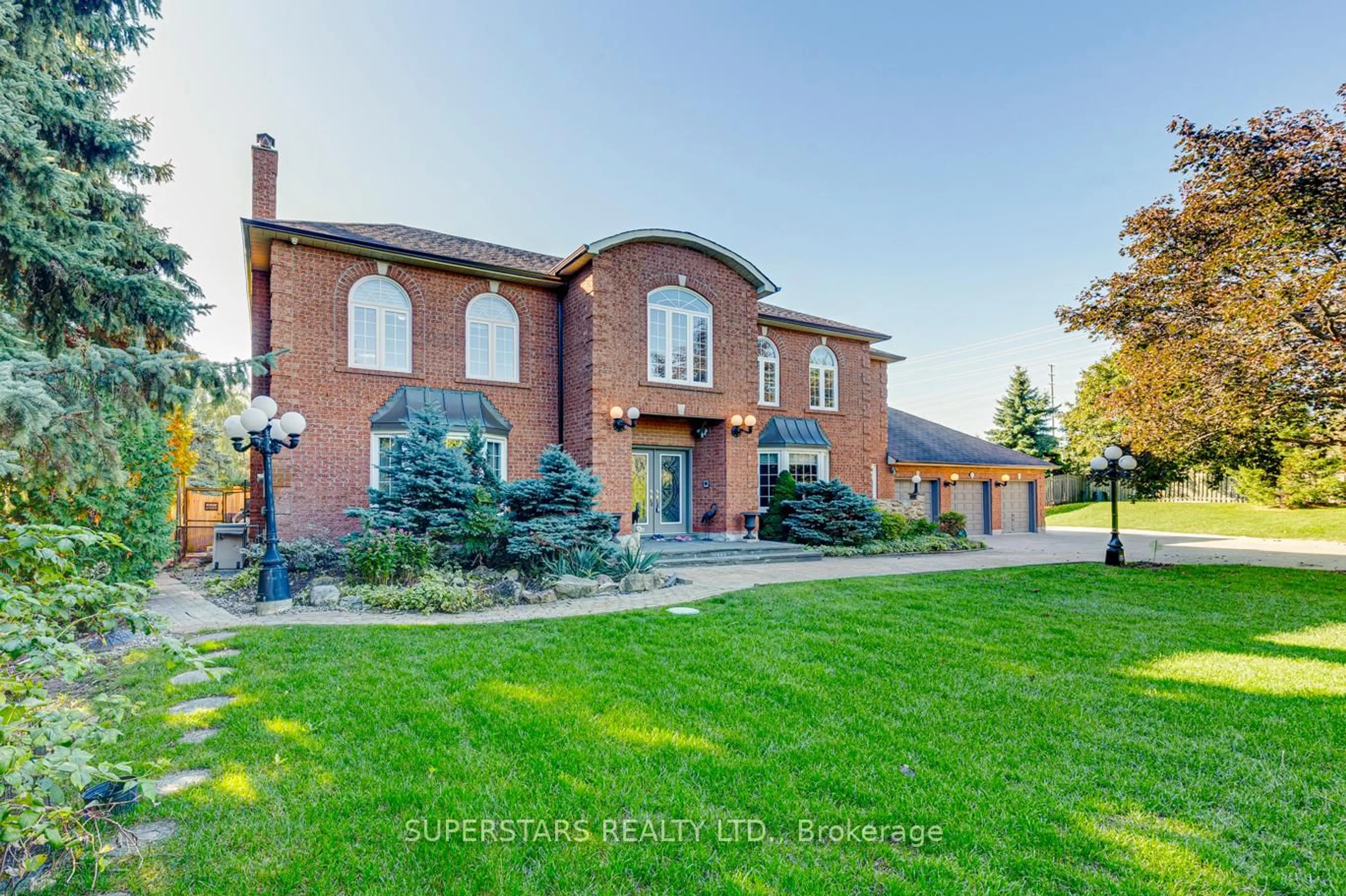 Home with brick exterior material, street for 1 Personna Blvd, Markham Ontario L6C 1G1